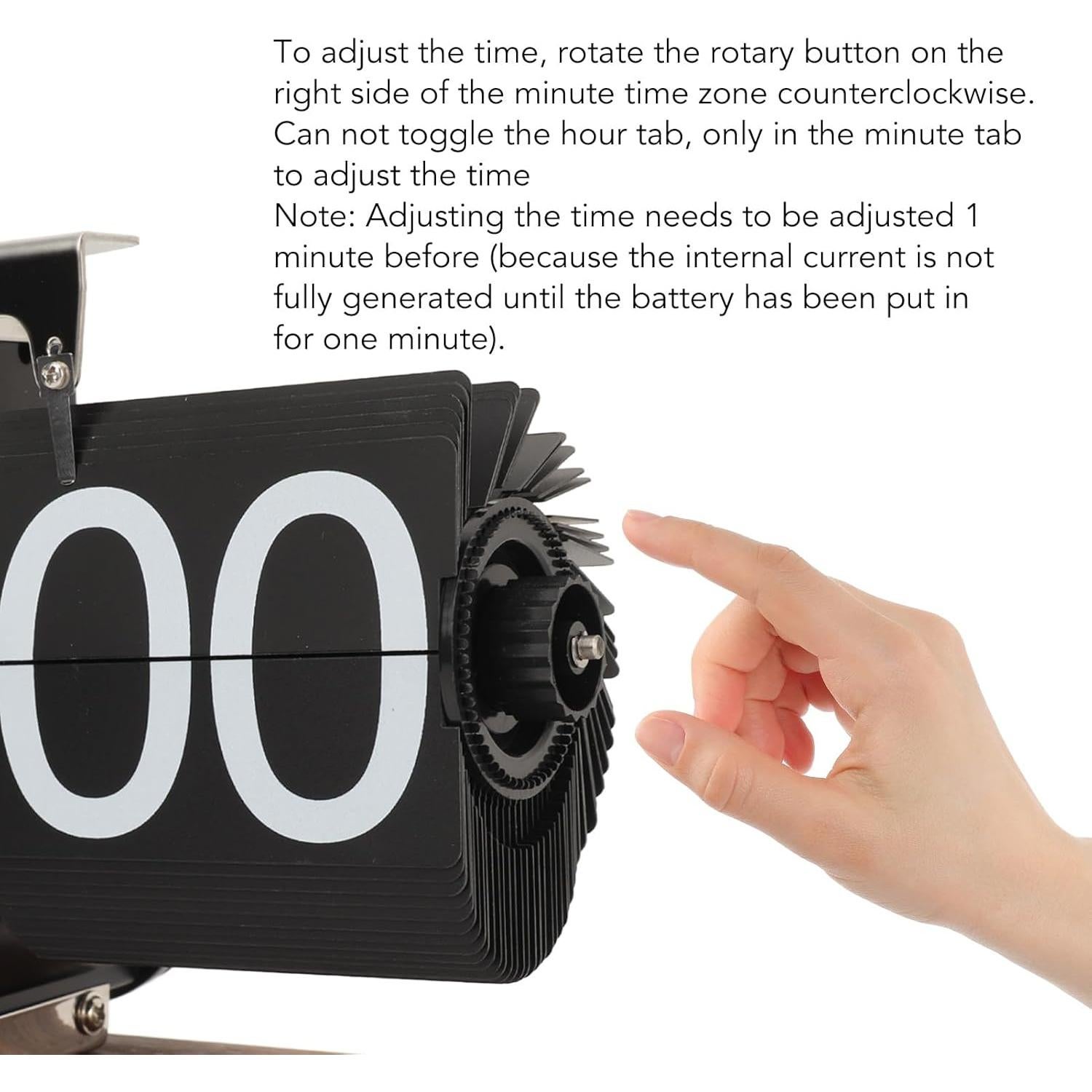 Reloj Digital Plegable Banapoy Retro Acero Inoxidable Negro