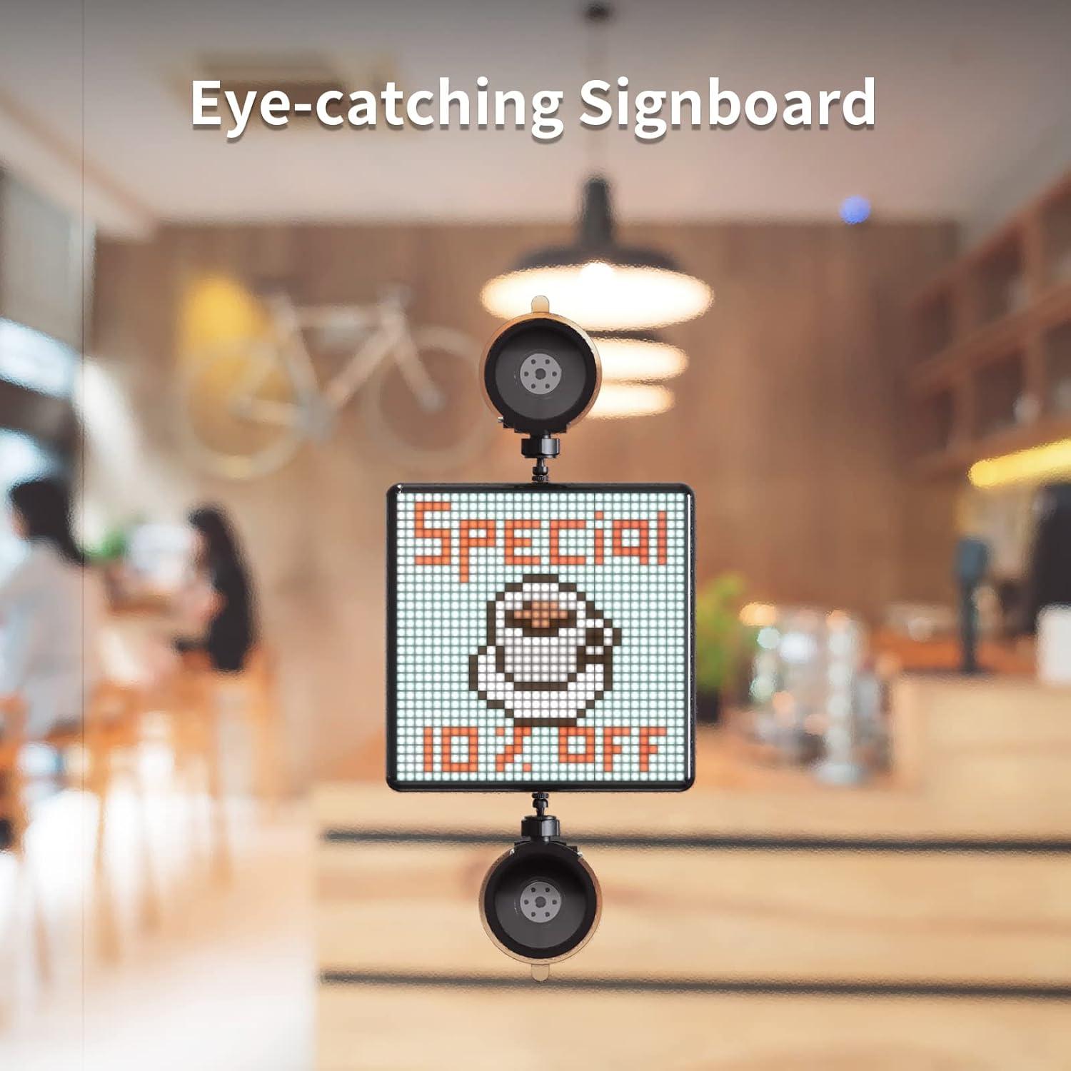 Divoom Pixoo-64 Marco Digital LED 64x64 WiFi Decoración