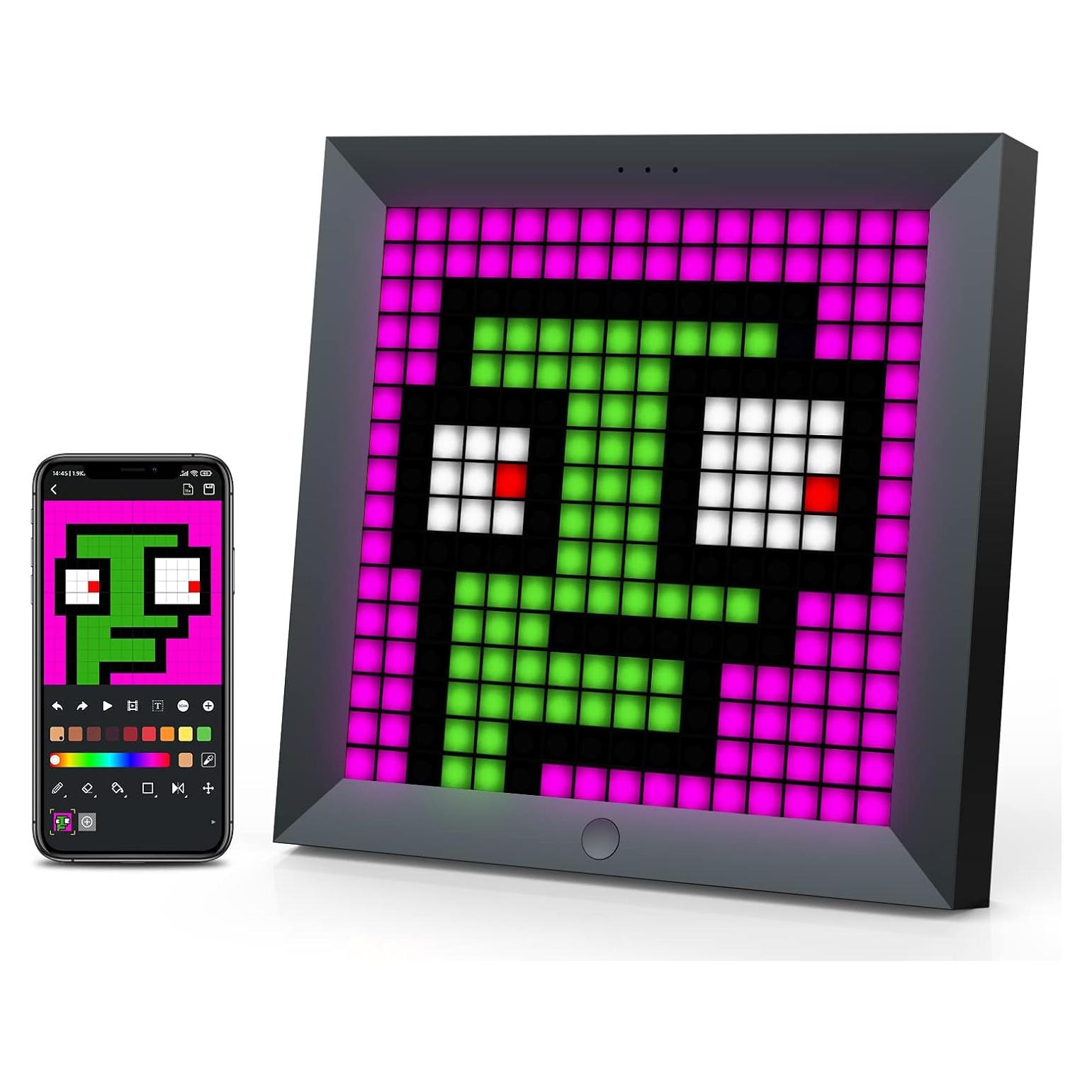 Panel LED Divoom Pixoo-16 RGB 16x16 para Escritorio