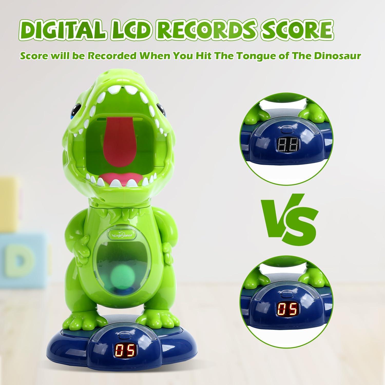 Juego de Tiro Dinosaurio EagleStone con 2 Pistolas y 48 Pelotas