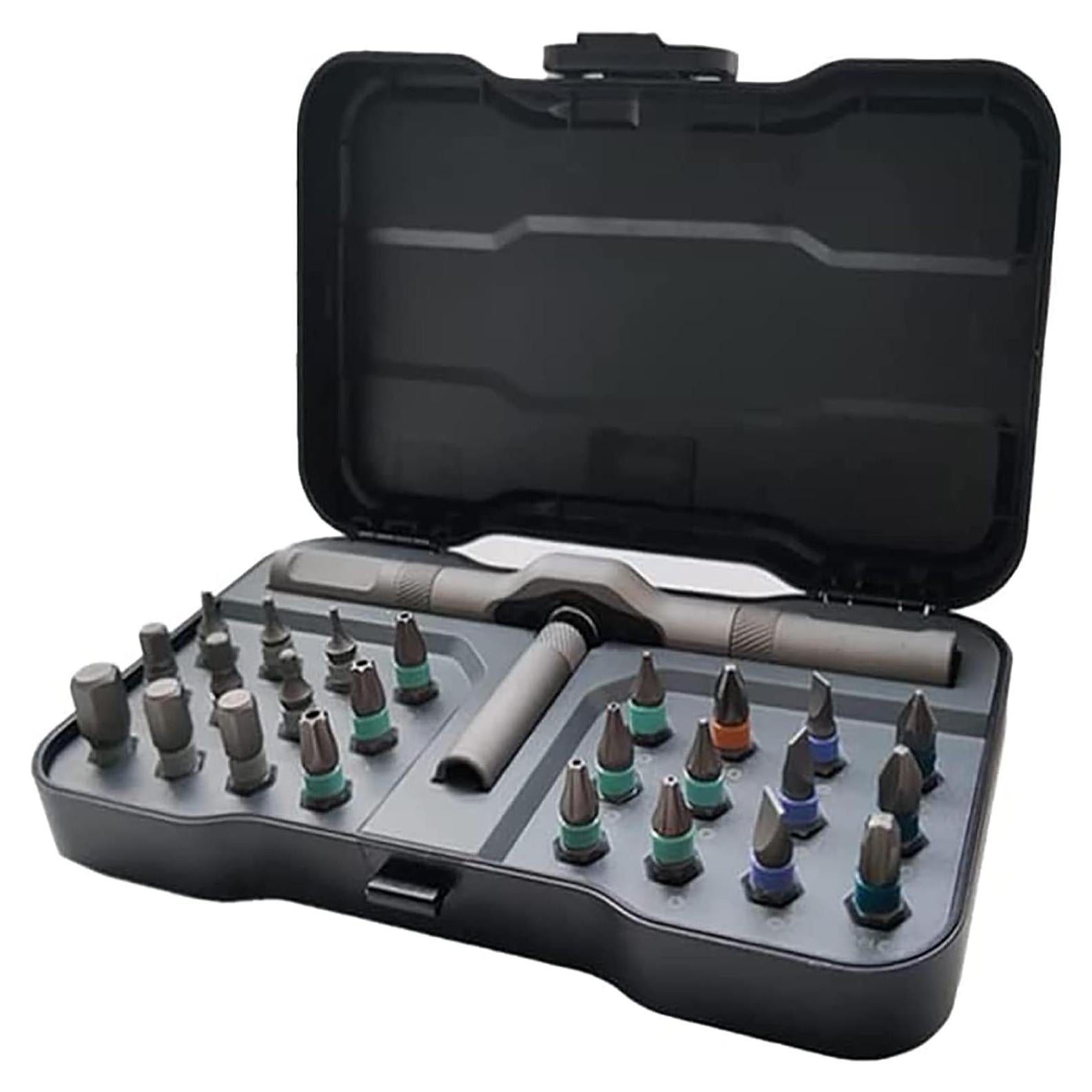 Juego de Destornilladores de Carraca Duka 24 en 1 Precisión