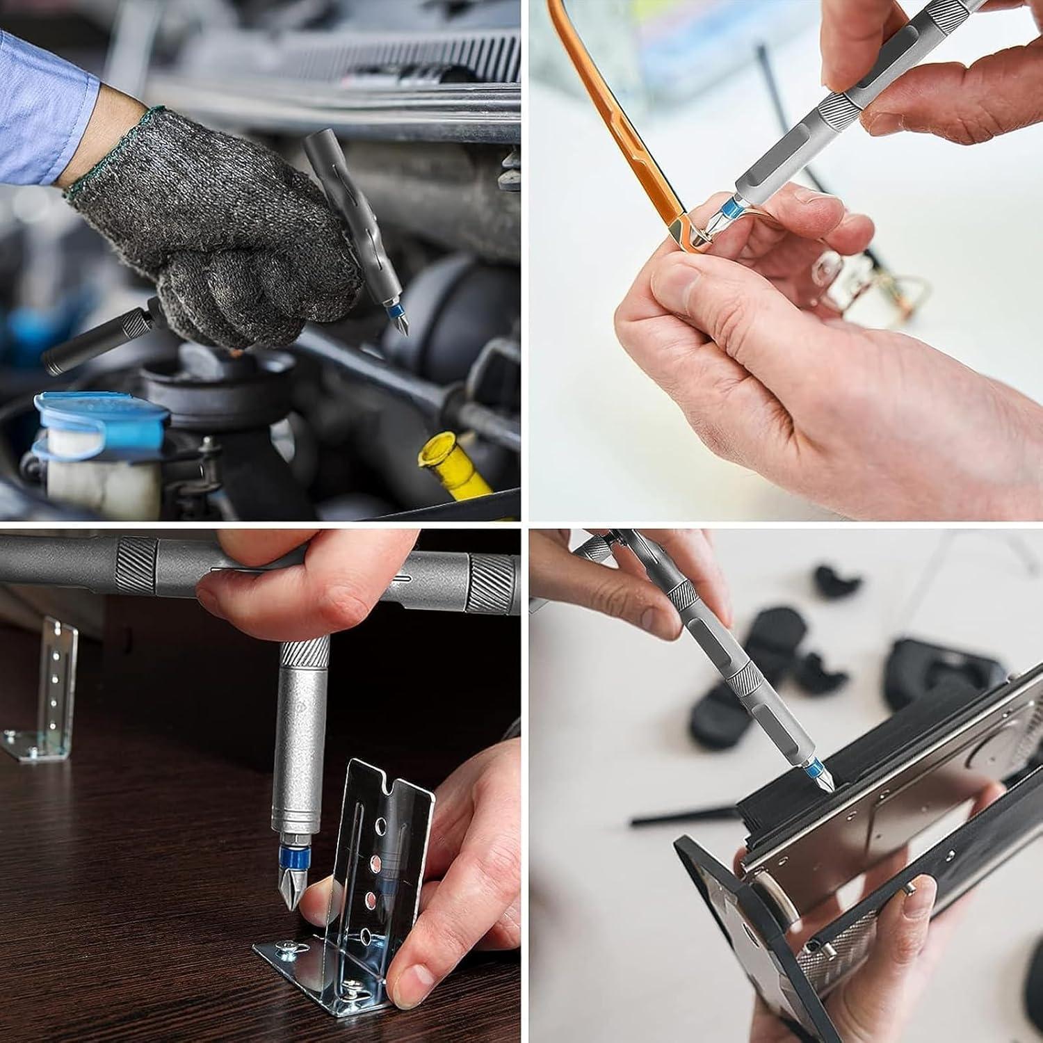 Juego de Destornilladores de Carraca Duka 24 en 1 Precisión