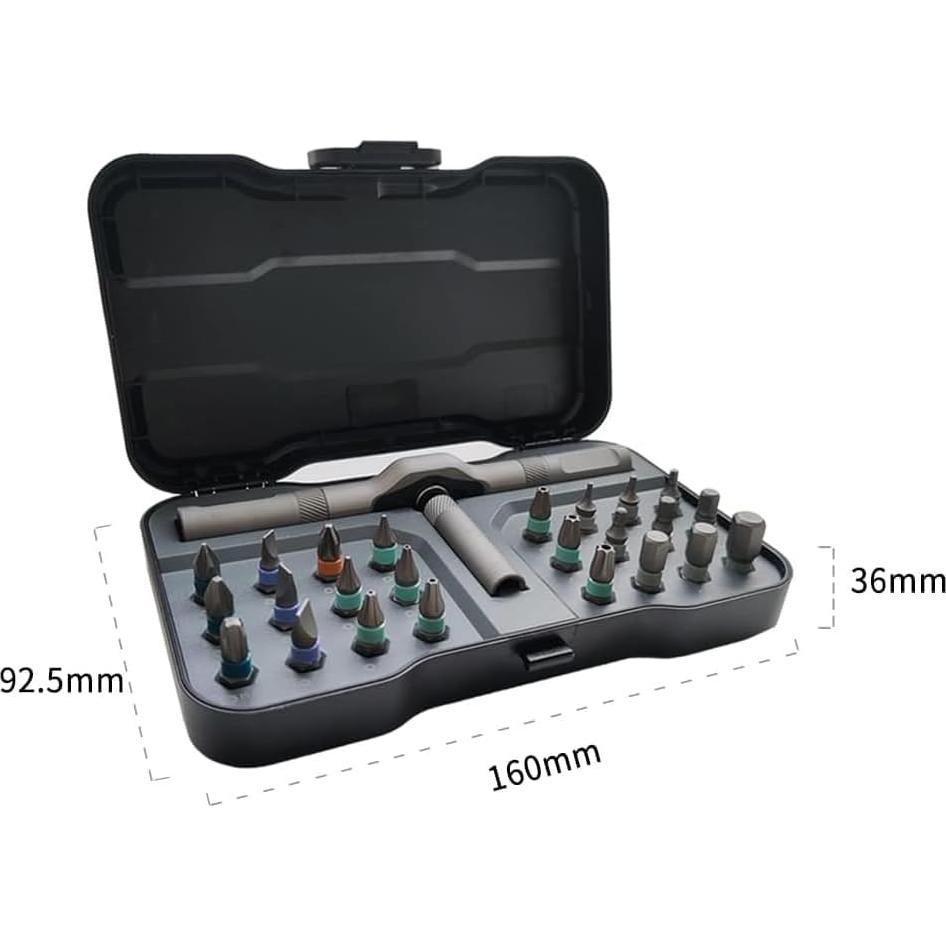 Juego de Destornilladores de Carraca Duka 24 en 1 Precisión