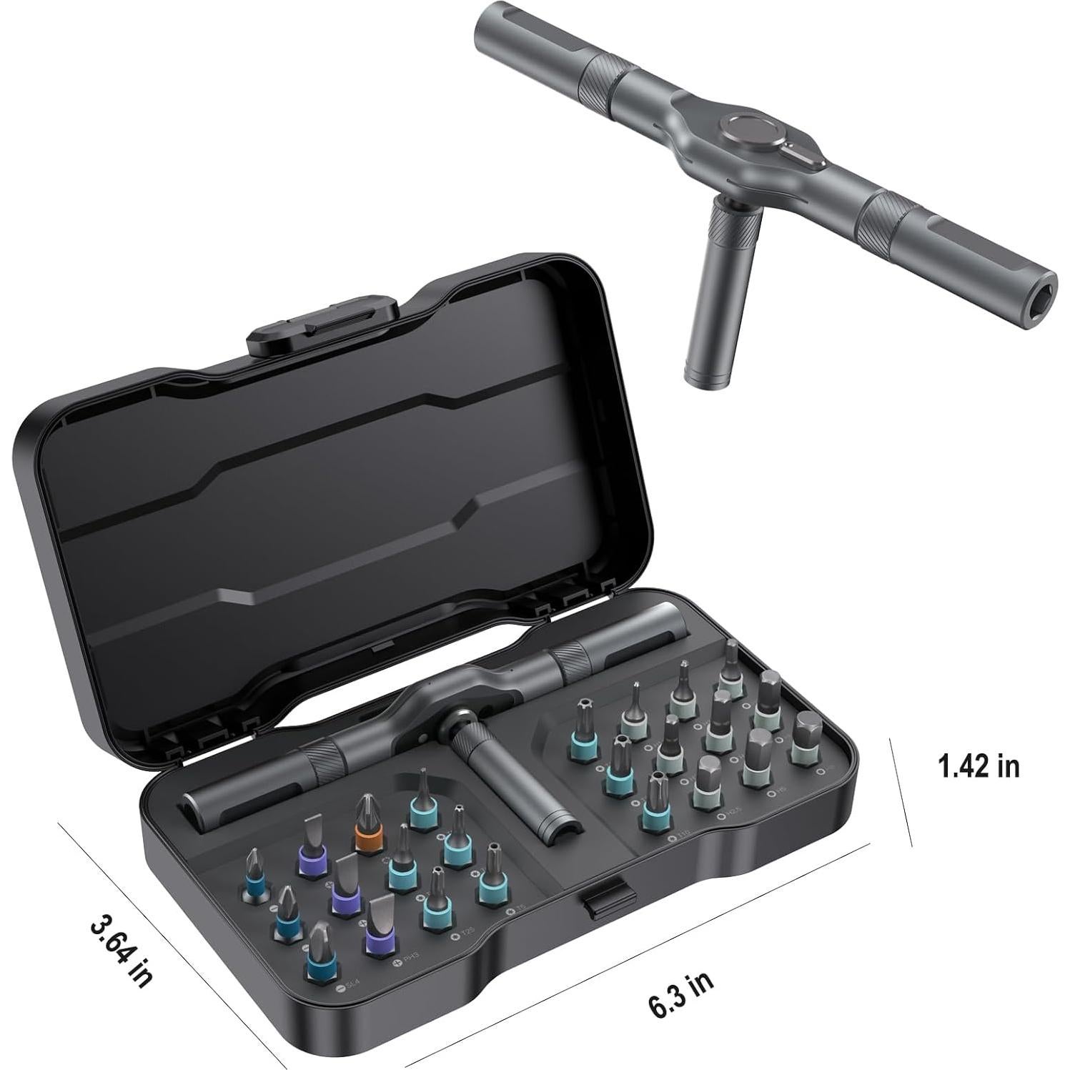 Juego de Destornilladores 24 en 1 Home Magician RS1