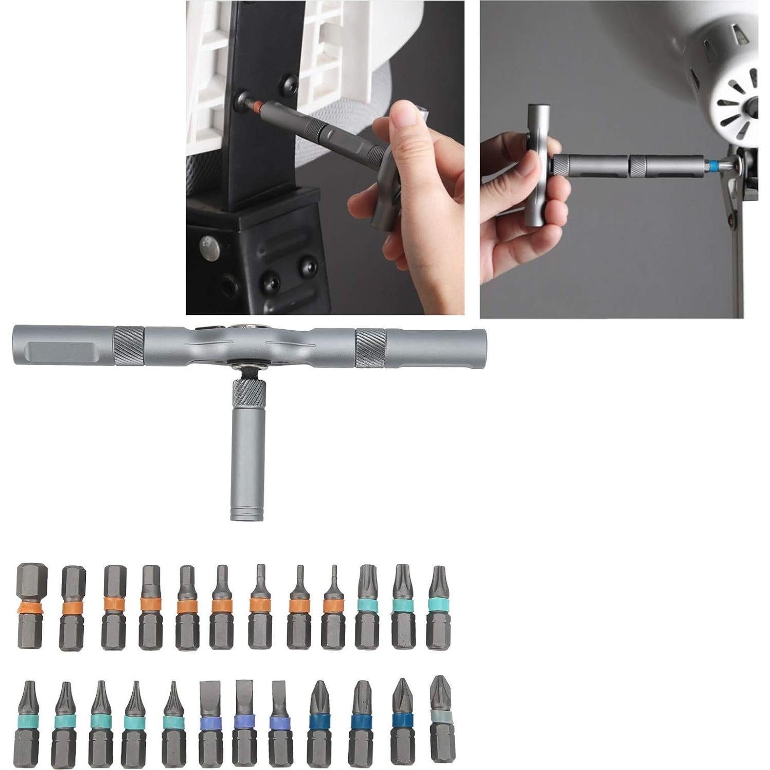 Juego de destornilladores de precisión 24 en 1 Yuecoom