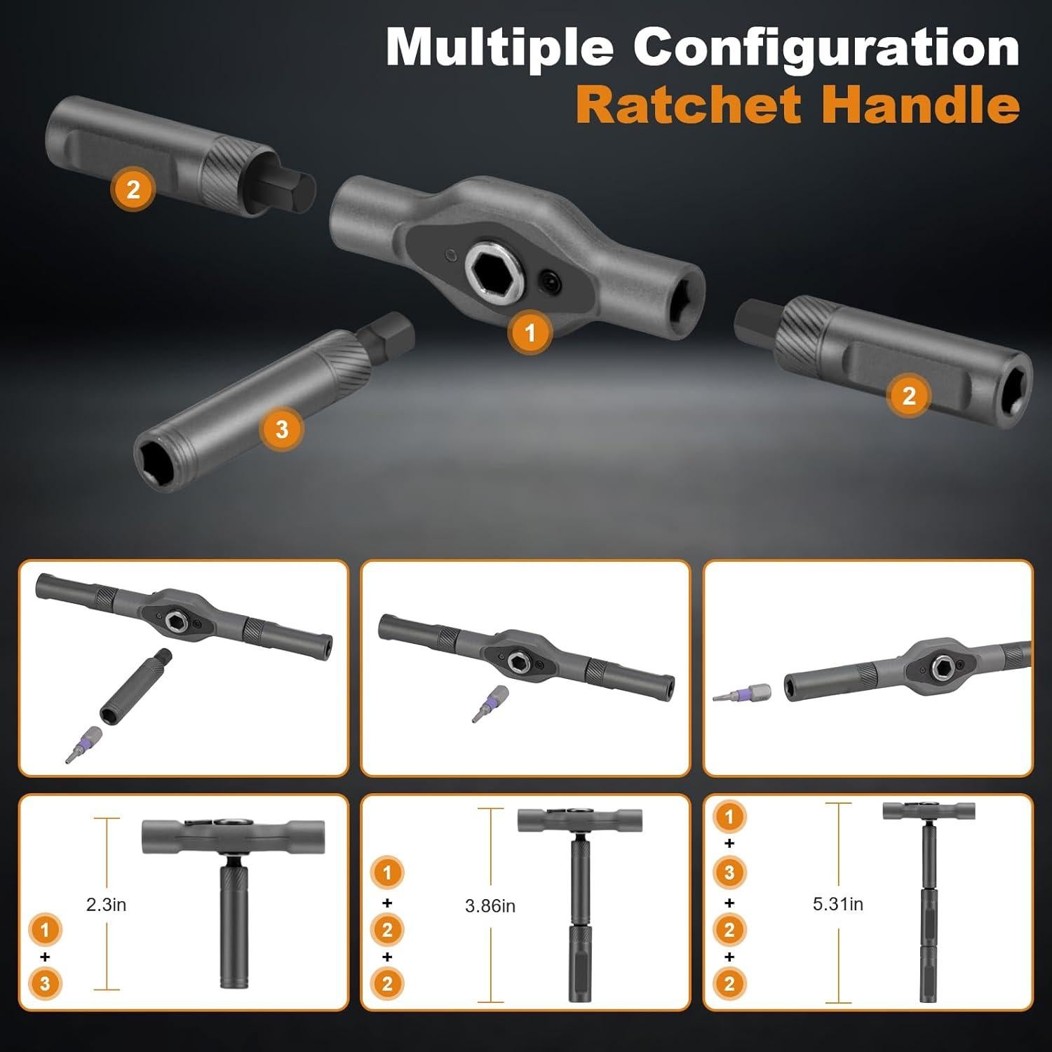 THINKWORK Juego de Destornilladores 42 en 1 Magnético