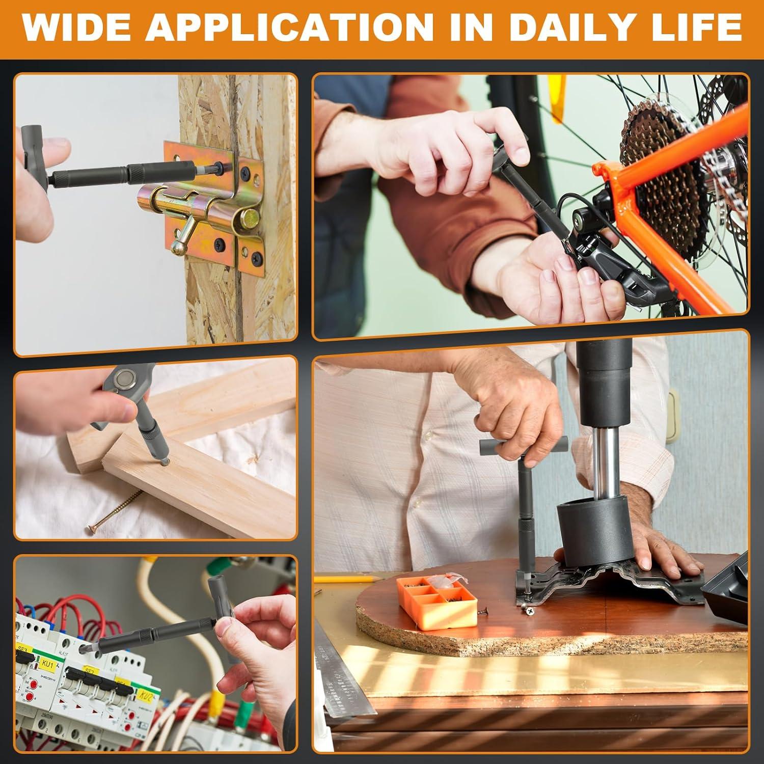 THINKWORK Juego de Destornilladores 42 en 1 Magnético