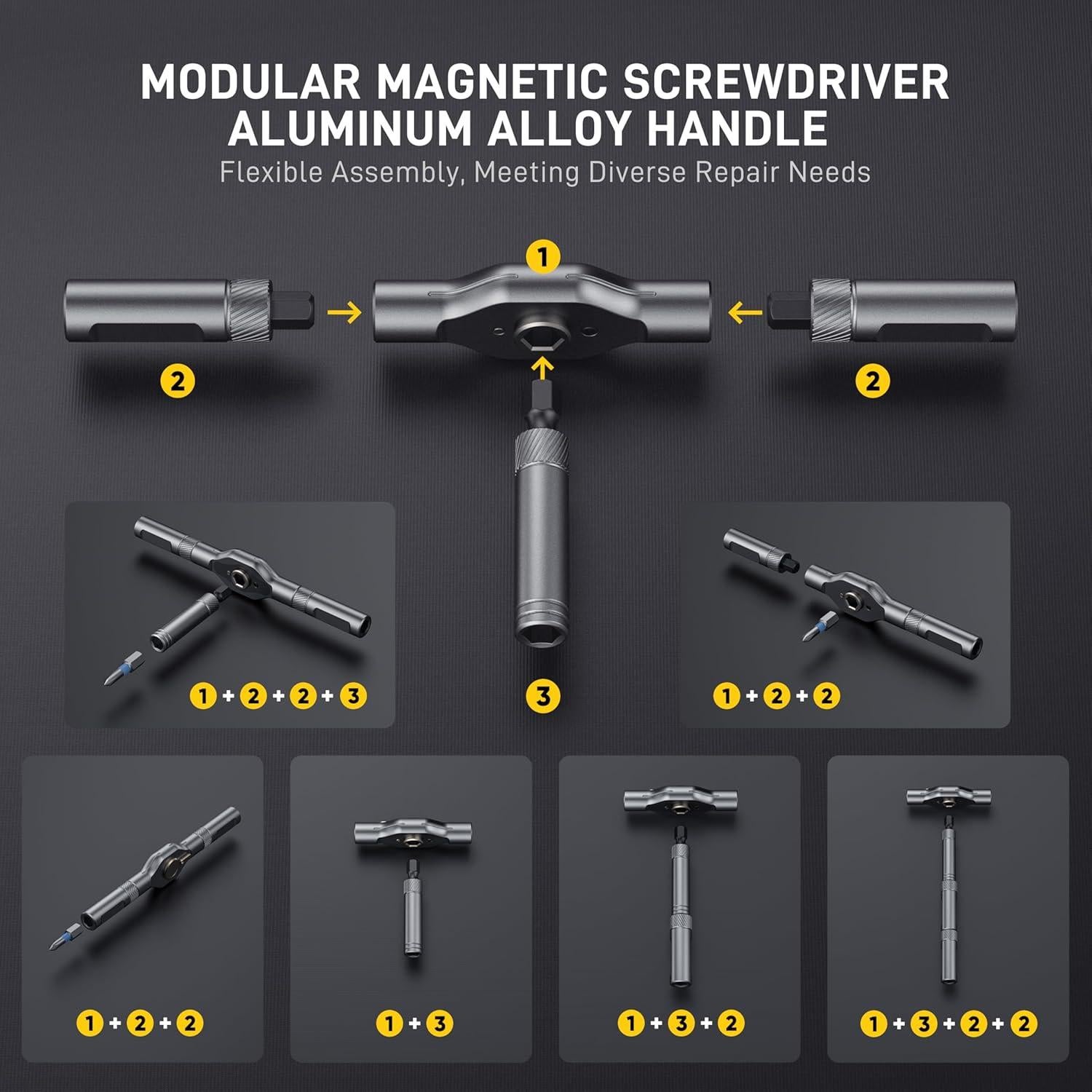 Juego de Destornilladores Magnéticos 42 en 1 MrToNo