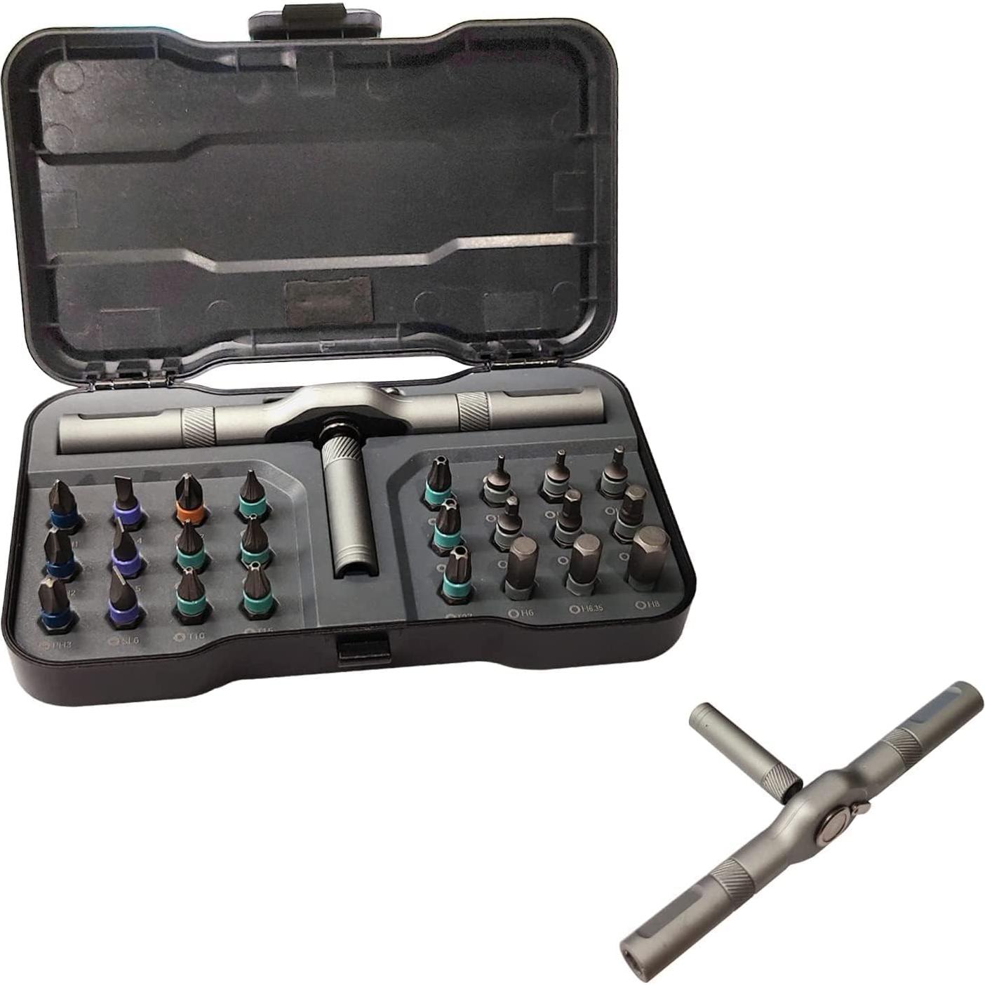 Llave de Trinquete Multifuncional 24 en 1 Krisy