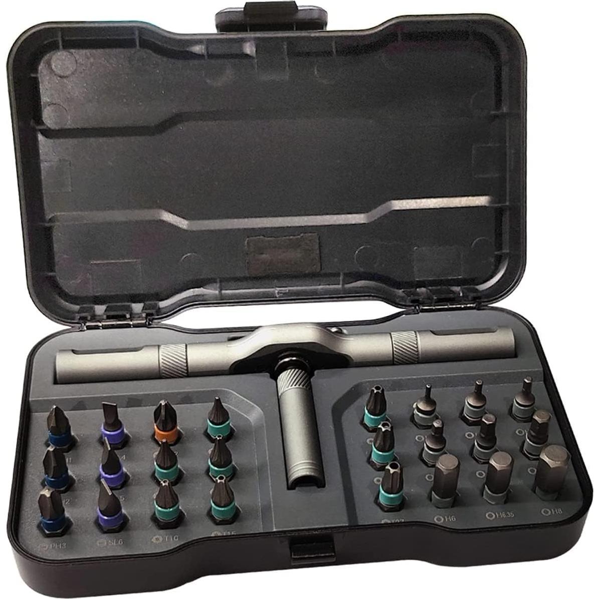 Llave de Trinquete Multifuncional 24 en 1 Krisy