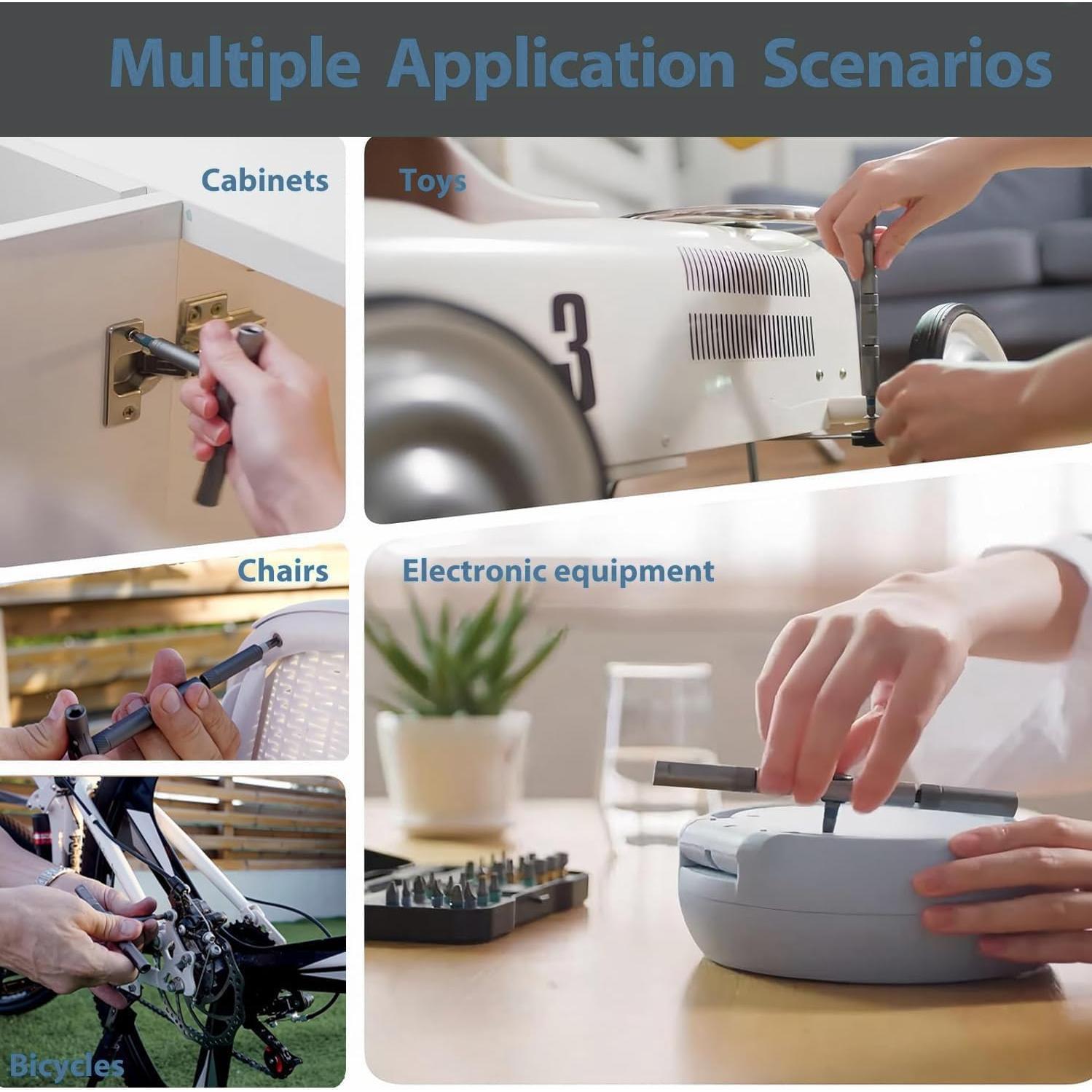 Juego de Destornilladores Magnéticos 42 en 1 Ankilo