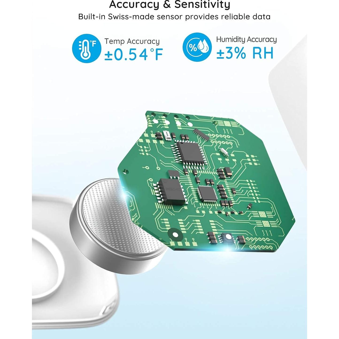 Higrómetro Termómetro Bluetooth Govee H5074 Mini 2 Piezas