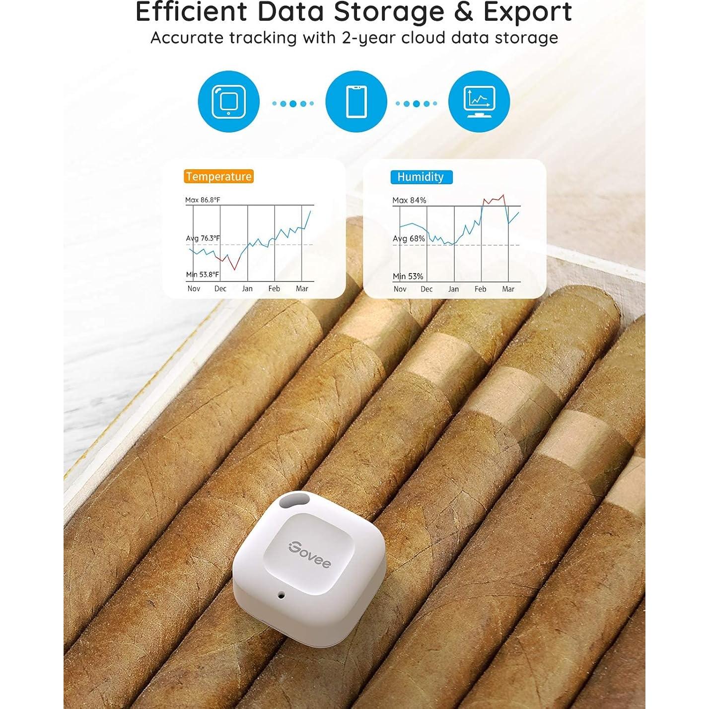 Higrómetro Termómetro Bluetooth Govee H5074 Mini 2 Piezas