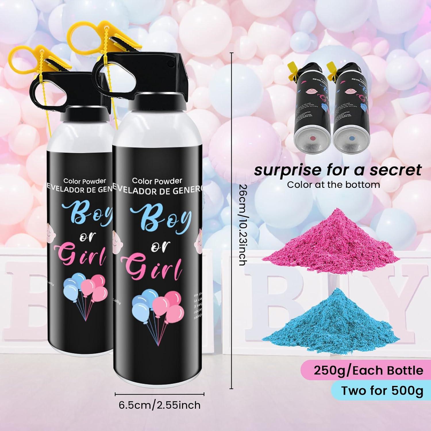 Extintor de Humo para Revelación de Género - 2 Paquete