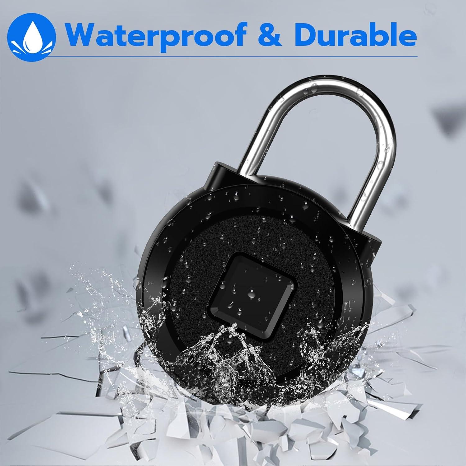 Cerradura Biométrica Dhiedas P5BF con Huella Dactilar y Bluetooth