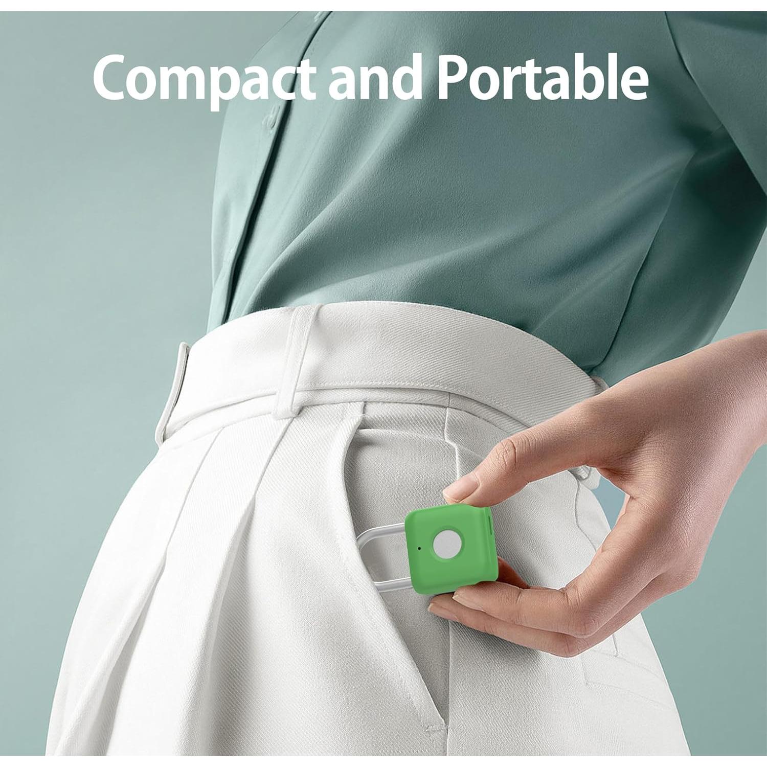 Candado Biométrico eLinkSmart Verde Aguacate 20 Huellas