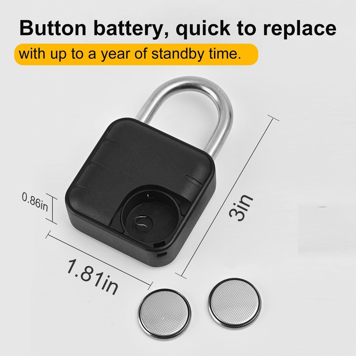 Candado Inteligente Biométrico NexusLab LOCK-P70 IP67