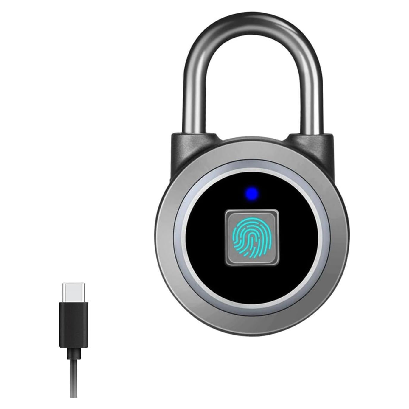 Candado Biométrico MEGAFEIS Bluetooth Gris 181g