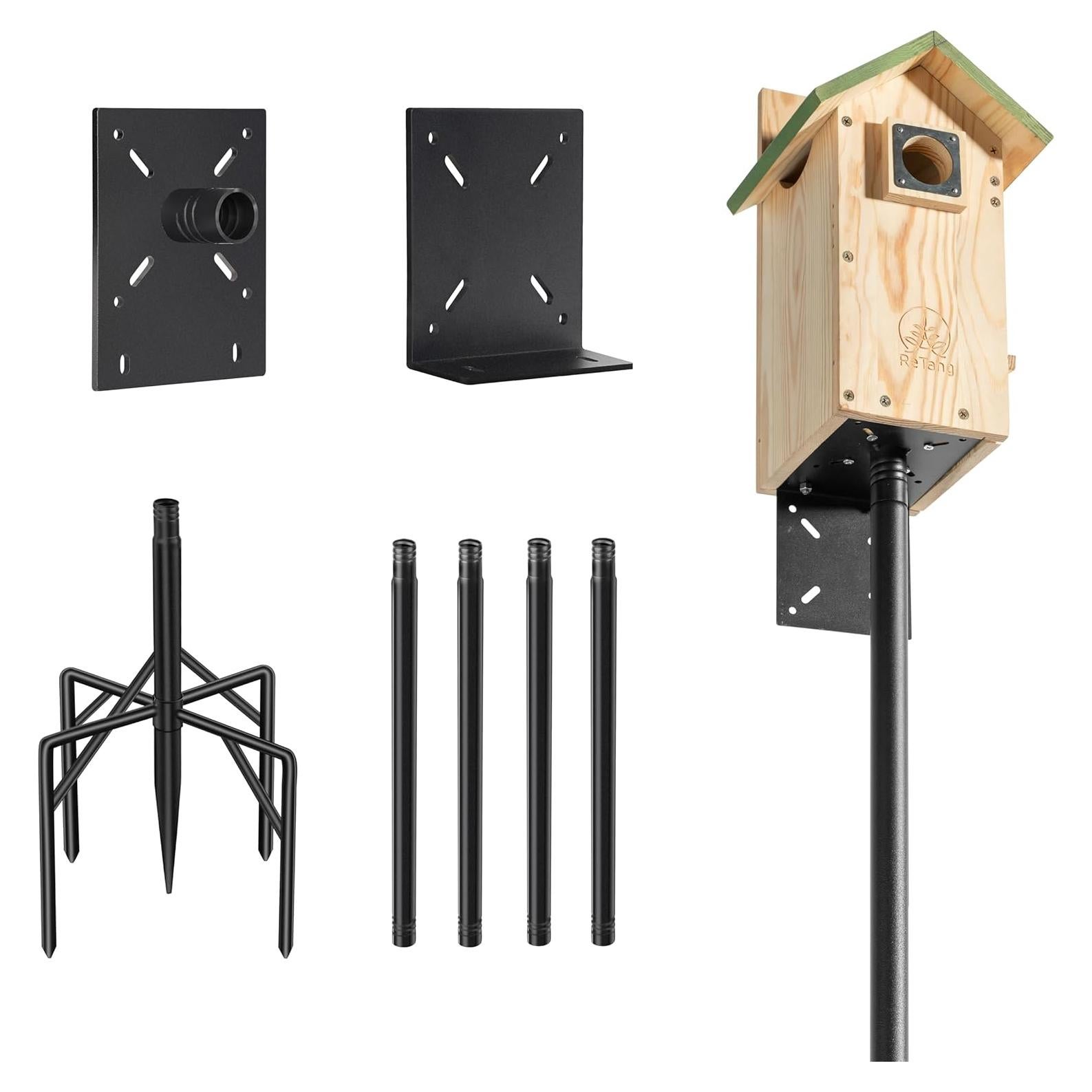 Poste para Casa de Aves ReTang 195 cm Ajustable Metal