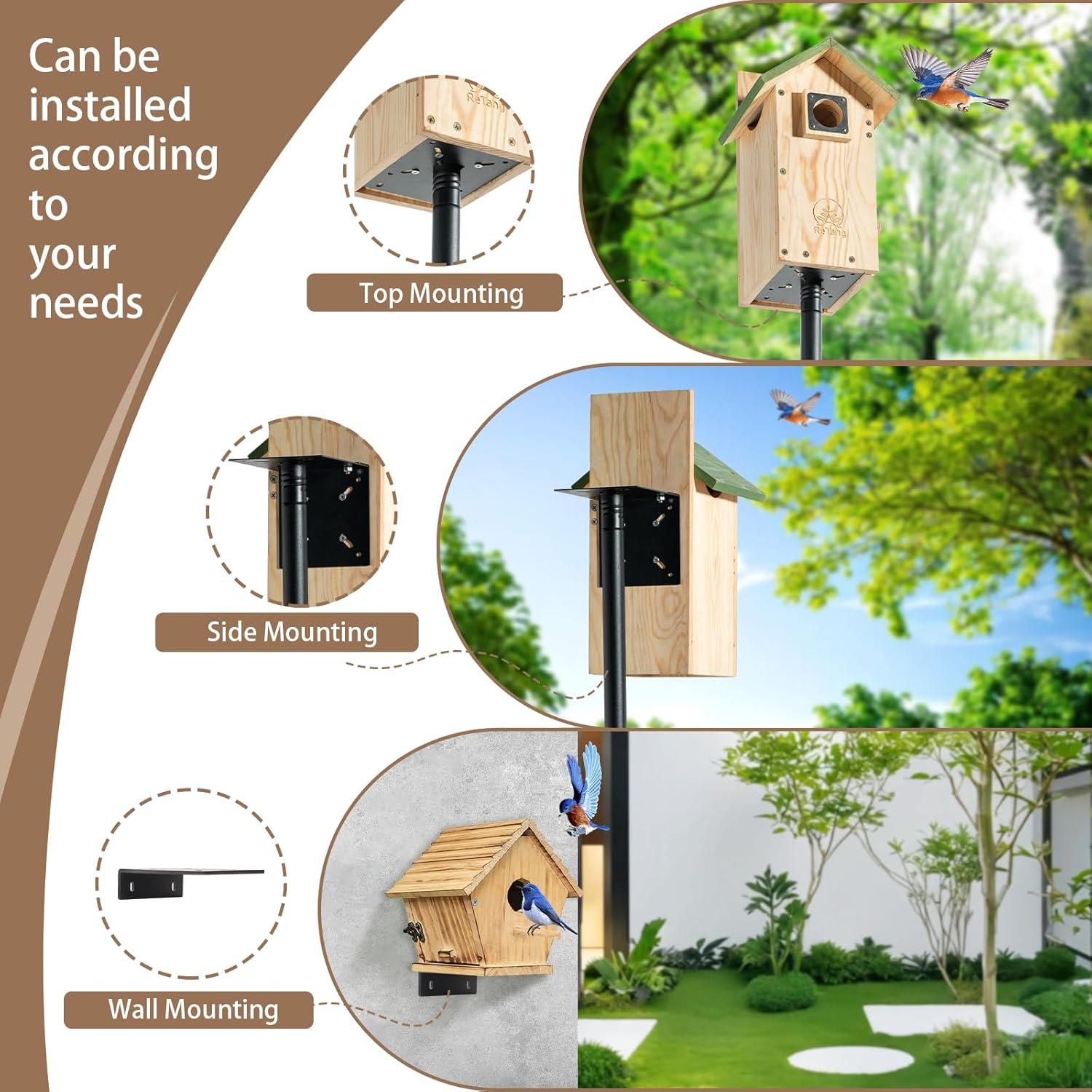 Poste para Casa de Aves ReTang 195 cm Ajustable Metal