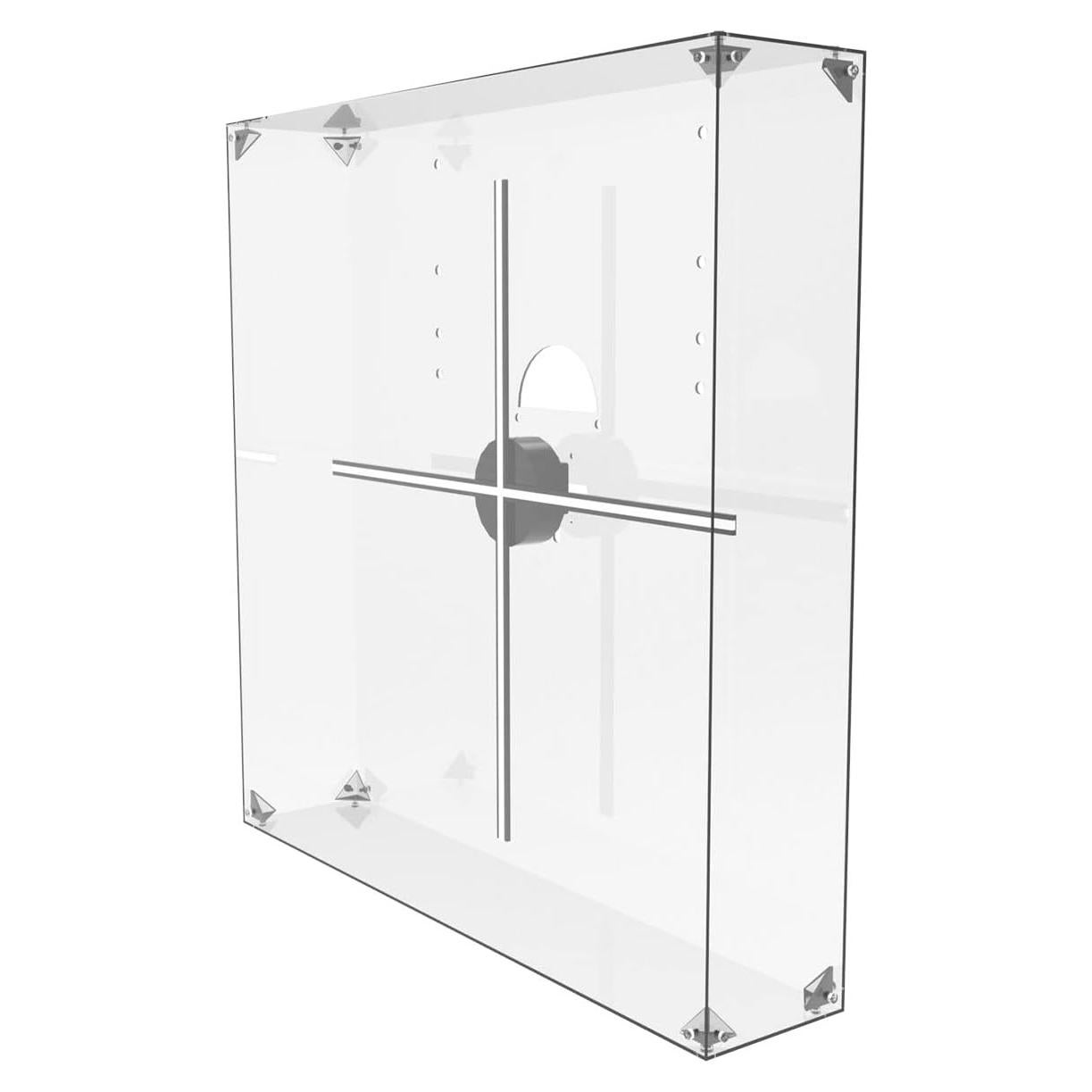 Cubierta de Ventilador Holográfico 3D MAGIXUN 58 cm Transparente