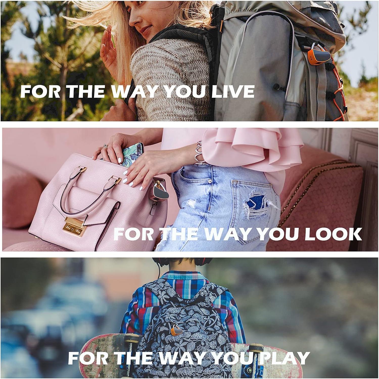 Candado Biométrico Prezlock Oro Rosa Compacto Recargable