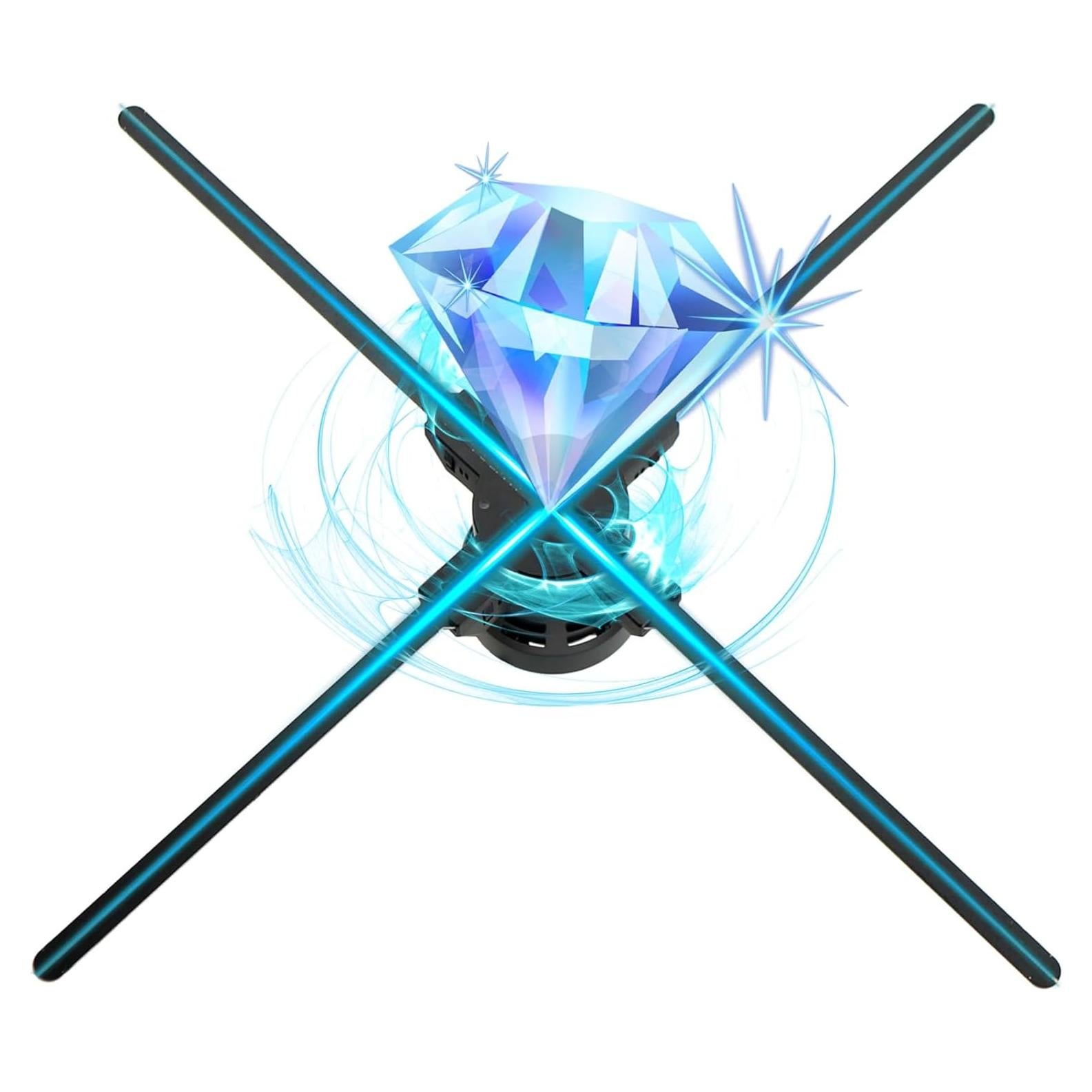 Ventilador Holográfico 3D Hologram 27.5" LED 2000x1440px