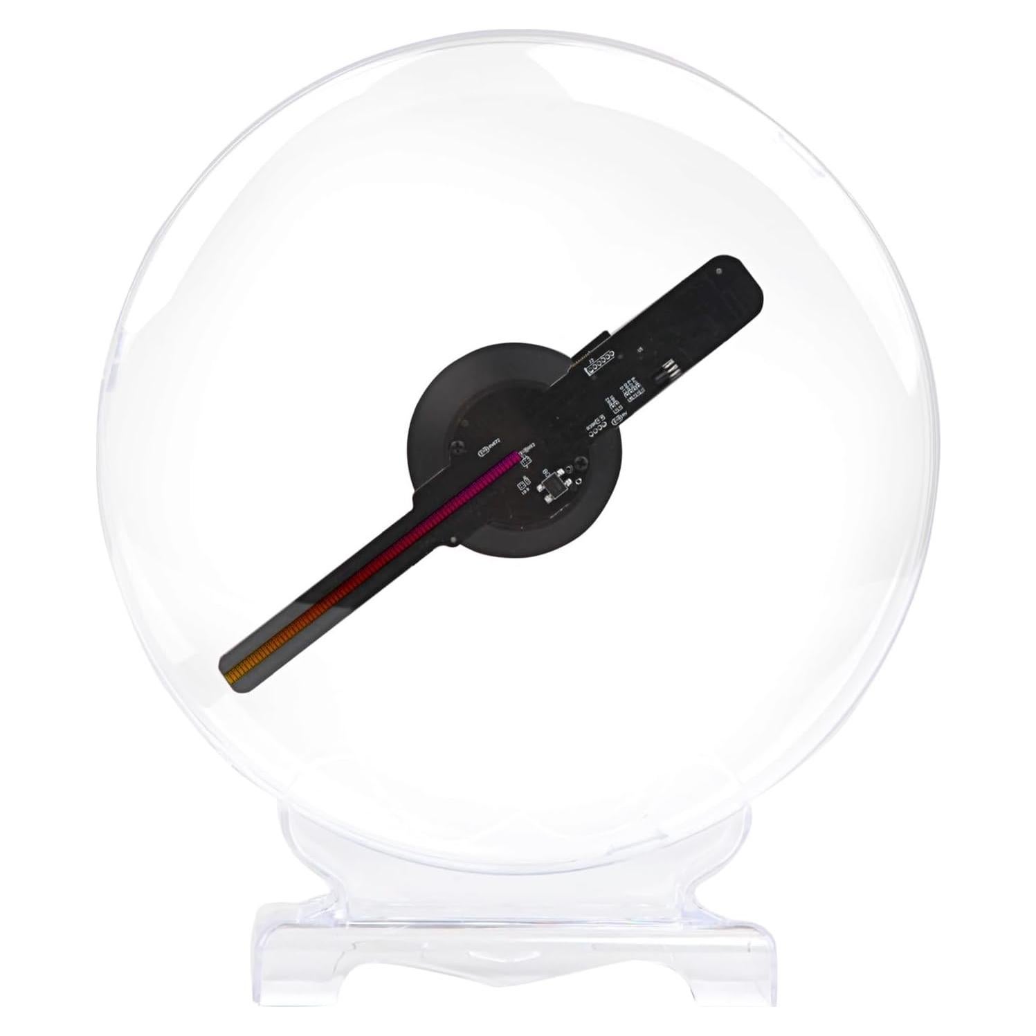 Ventilador Holográfico 3D Missyou 7.9" con Control Remoto