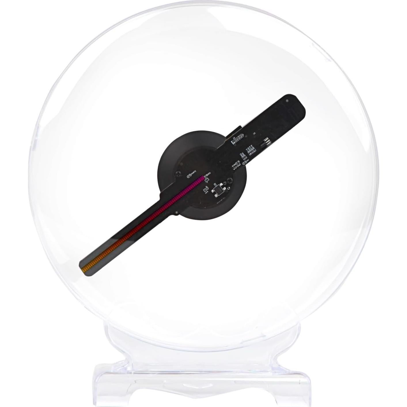 Ventilador Holográfico 3D Missyou 7.9" con Control Remoto