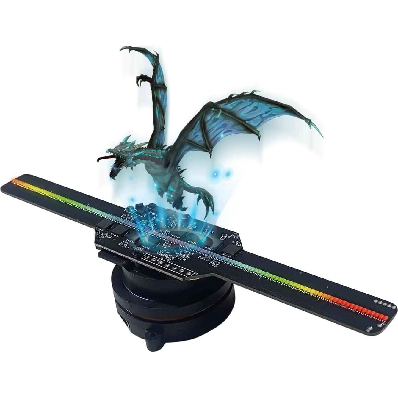 Proyector Holográfico 3D Missyou LED Wi-Fi 5.5" para Eventos