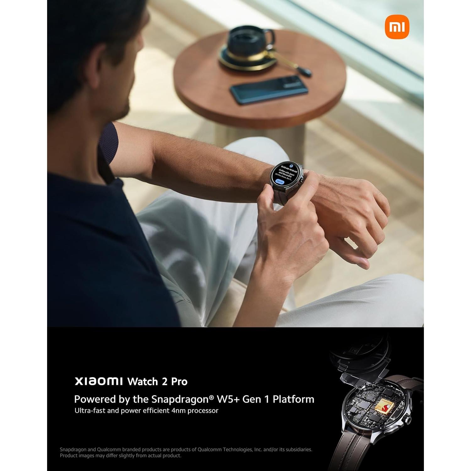 Reloj inteligente Xiaomi Watch 2 Pro, AMOLED 1.43", GNSS, eSIM