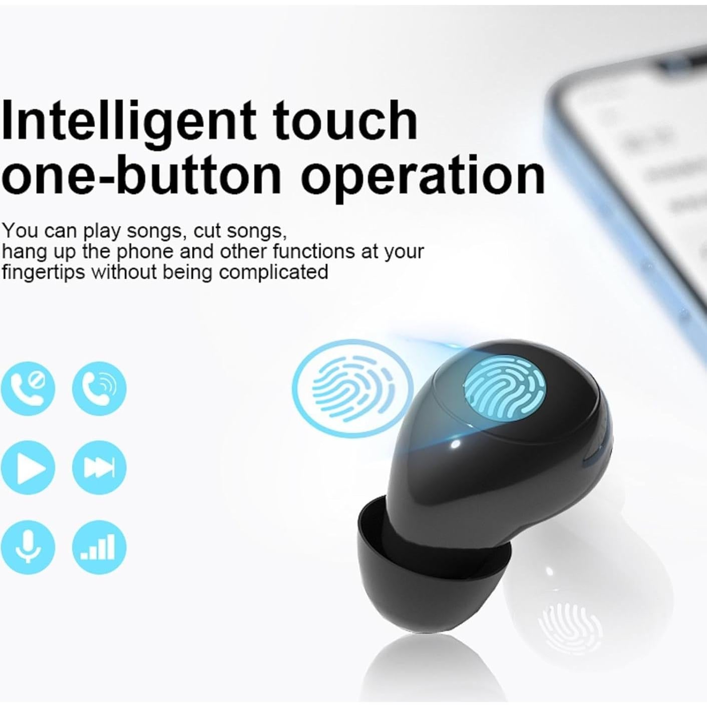 Auriculares Inalámbricos Bluetooth SK18 Mini Impermeables