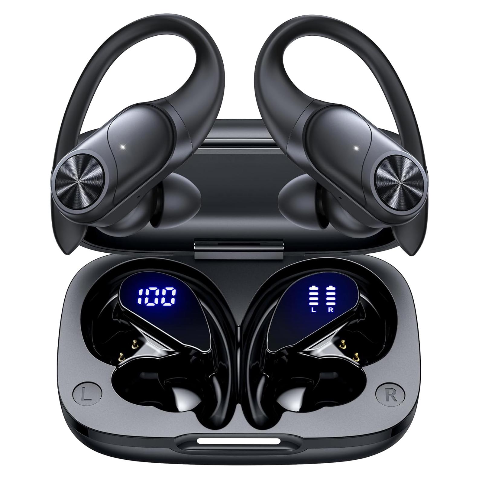 Auriculares Bluetooth PocBuds T60 Inalámbricos IPX7 80hrs