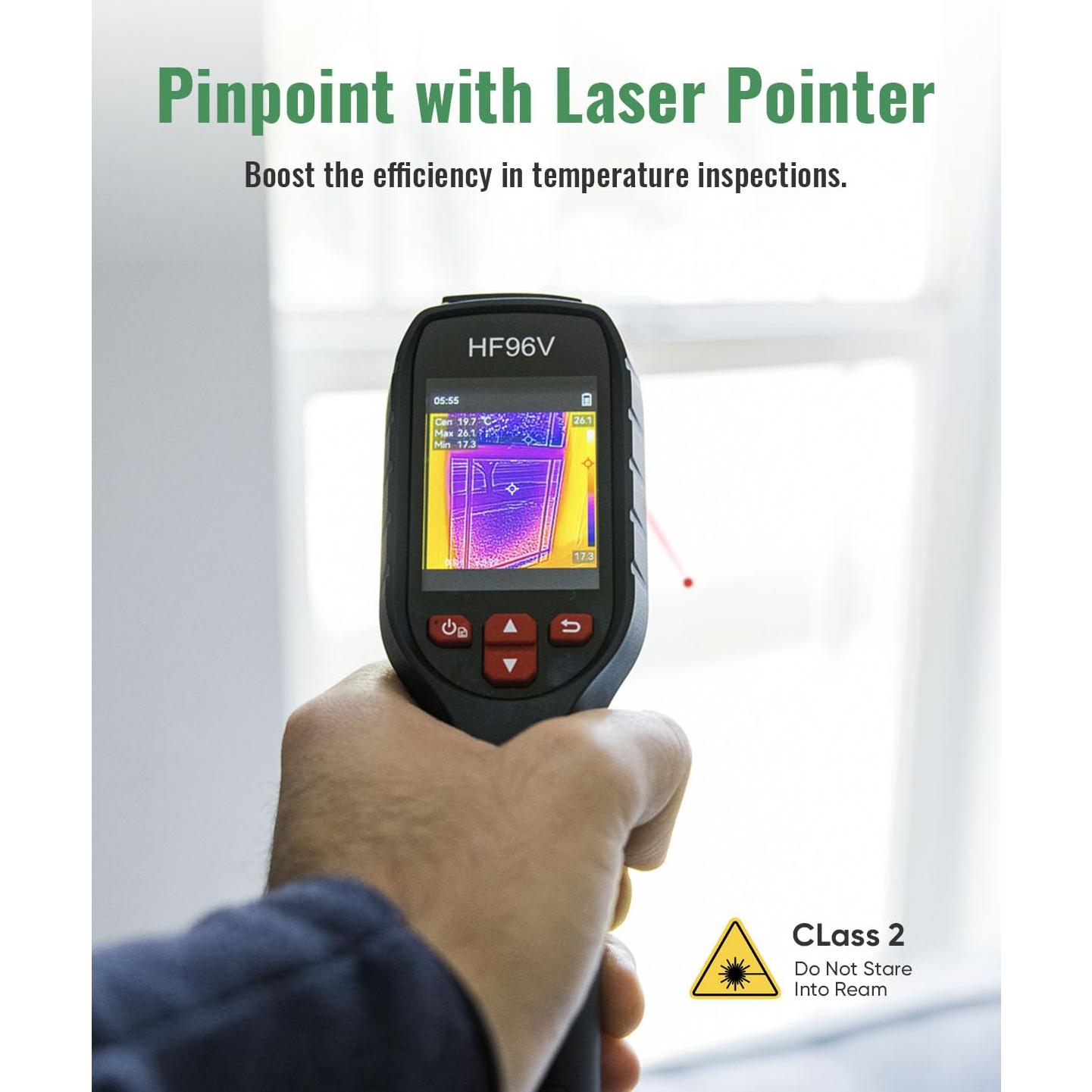 Cámara Térmica HSFTOOLS HF96V 240x240, Infrarroja IP54