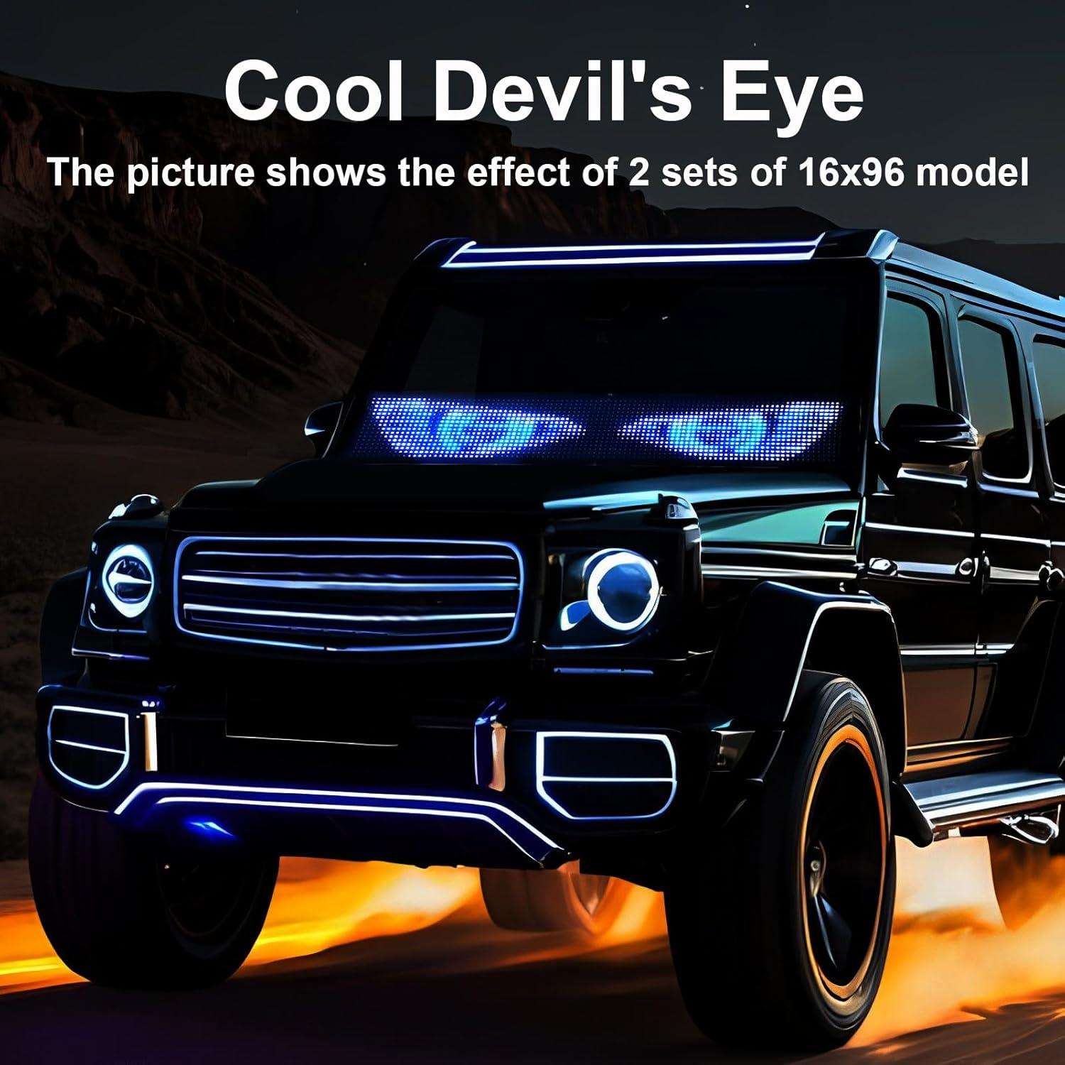 Cartel LED Publicitario Programable Howdot 12x60 cm USB