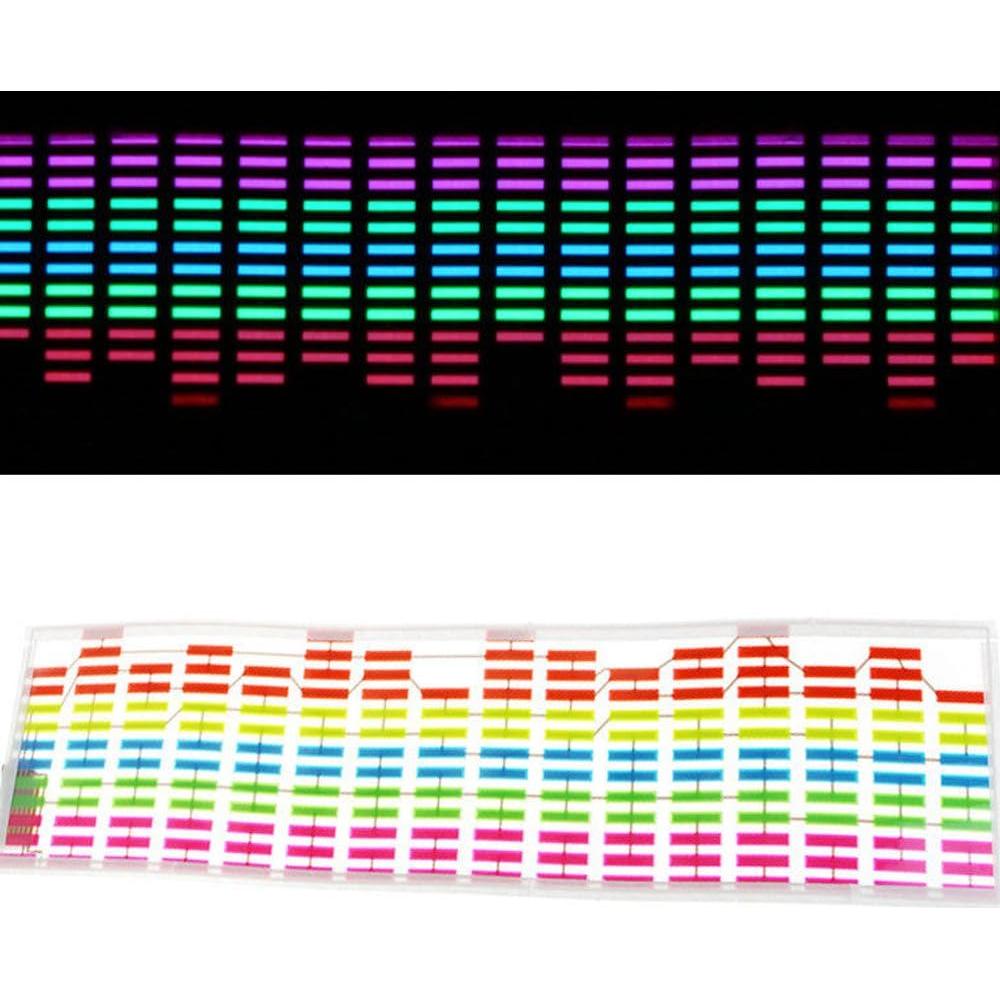 Luz LED Ecualizador Musical ESUPPORT 45x11cm Multicolor