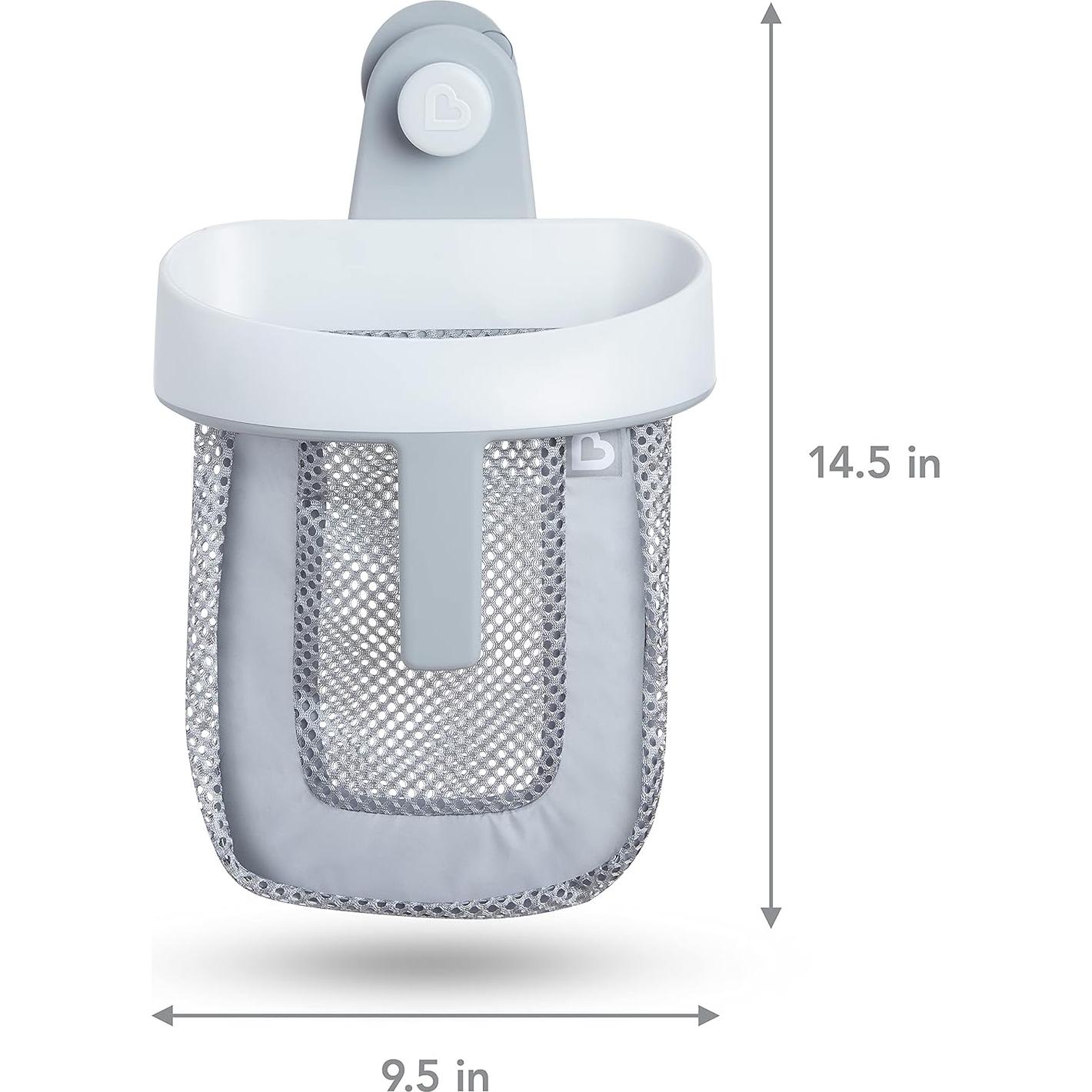 Munchkin Almacenamiento Juguetes Baño Colgante Malla Gris