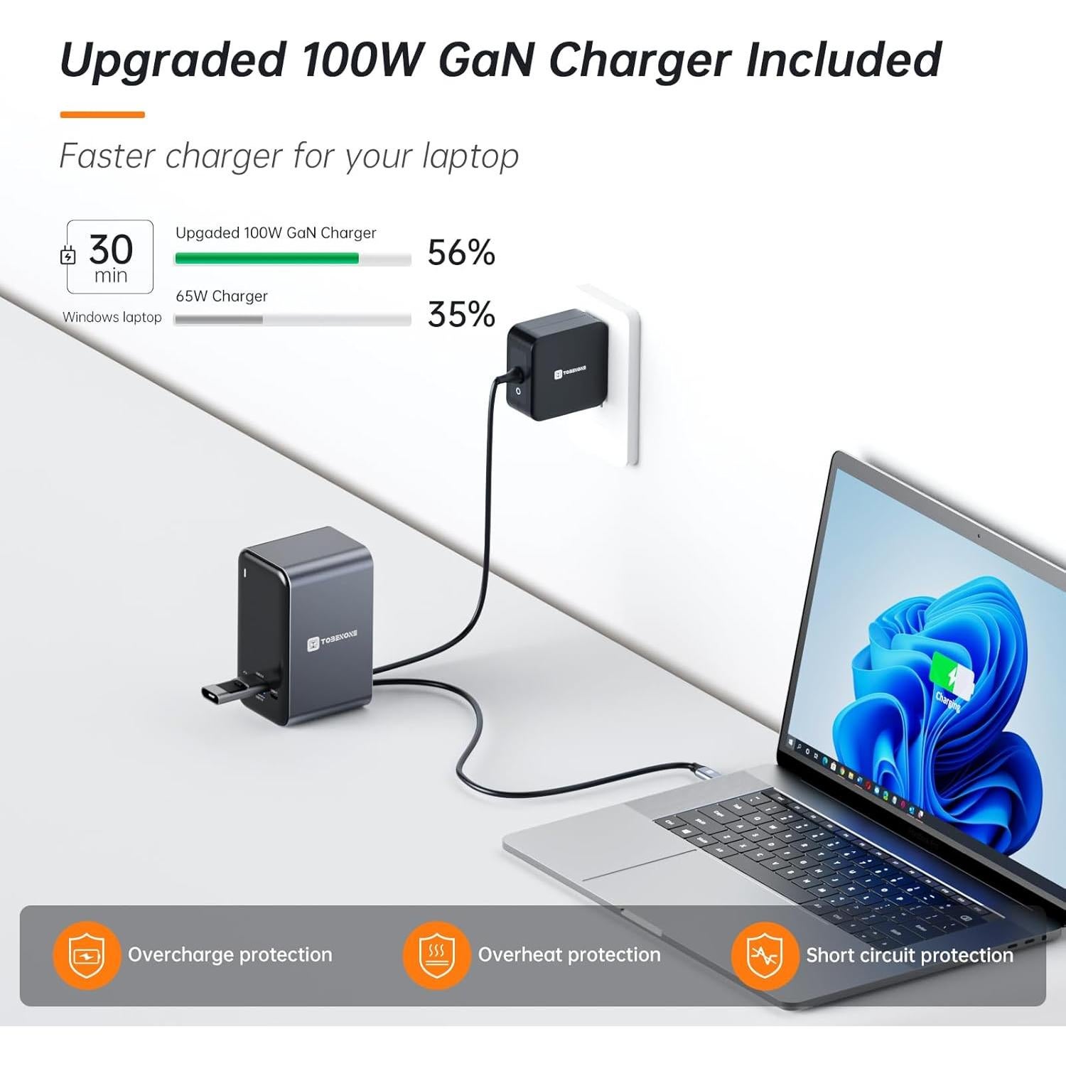 Estación de Acoplamiento USB C TobenONE 15 en 1 Doble Monitor