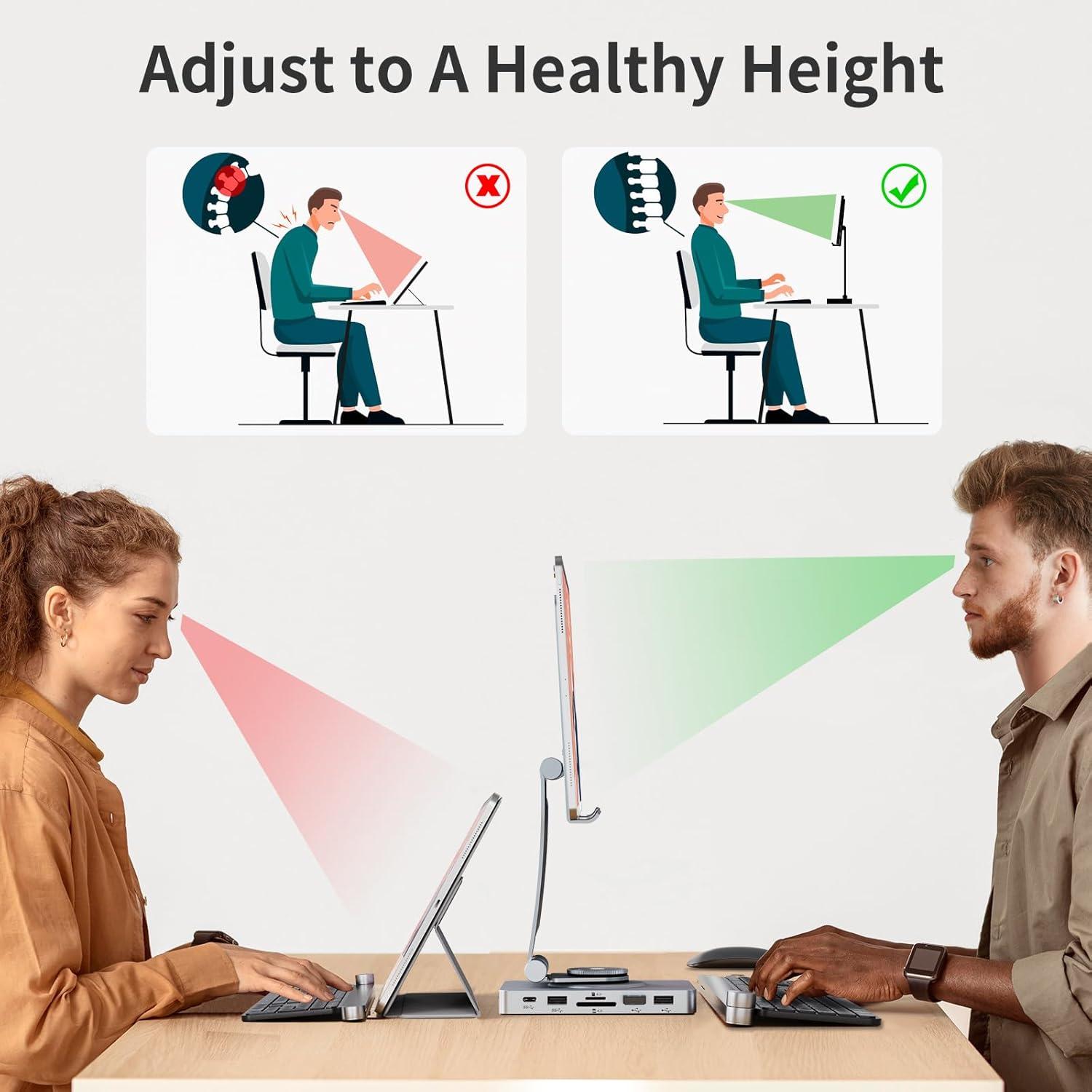 Estación de Acoplamiento USB-C NEWQ 11 en 1 HDMI 4K RJ45