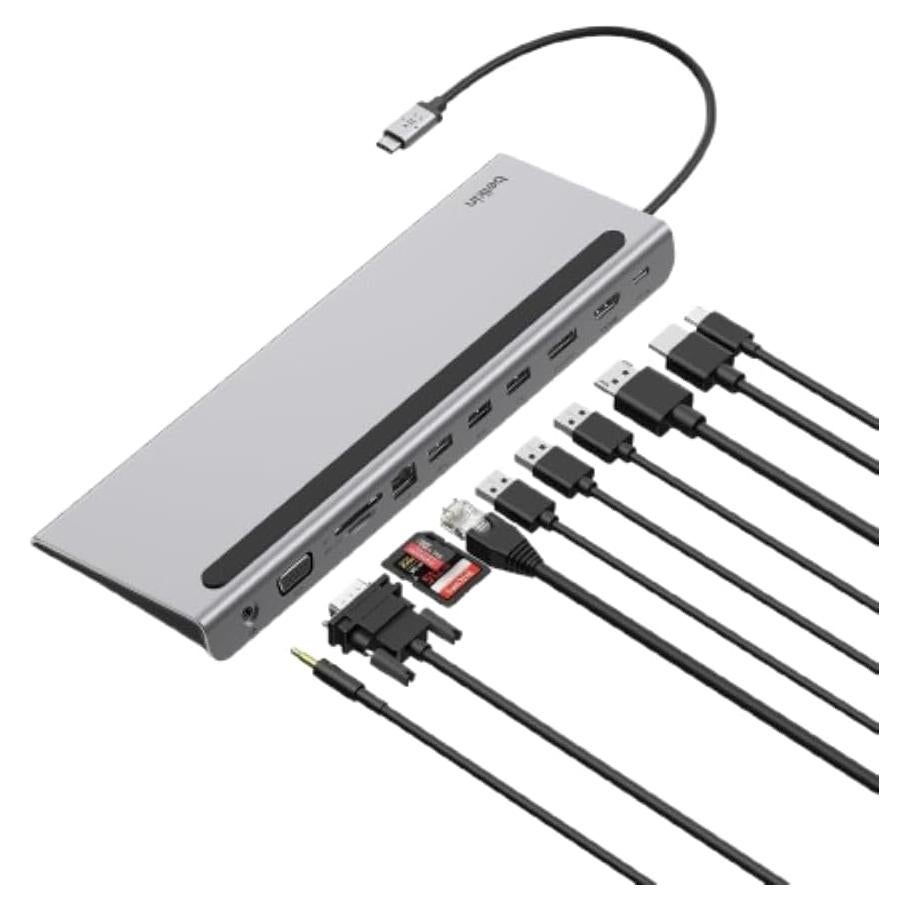 Hub USB-C Belkin 11-en-1 Docking Station 100W HDMI 4K