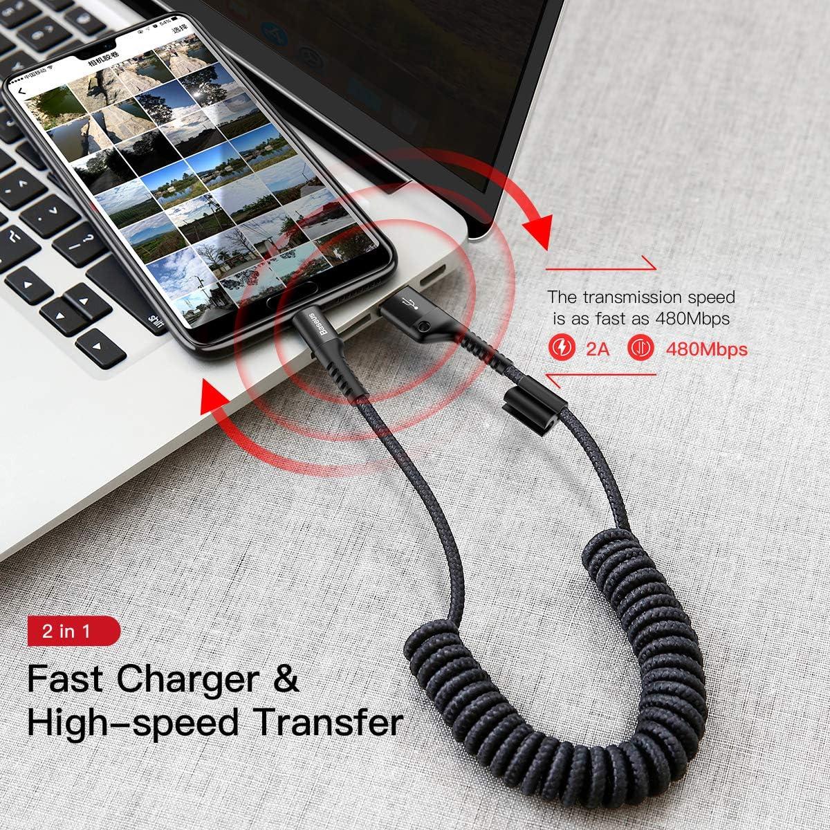 Baseus Hub USB 7 en 1 para Laptop + Cable USB-C 91 cm