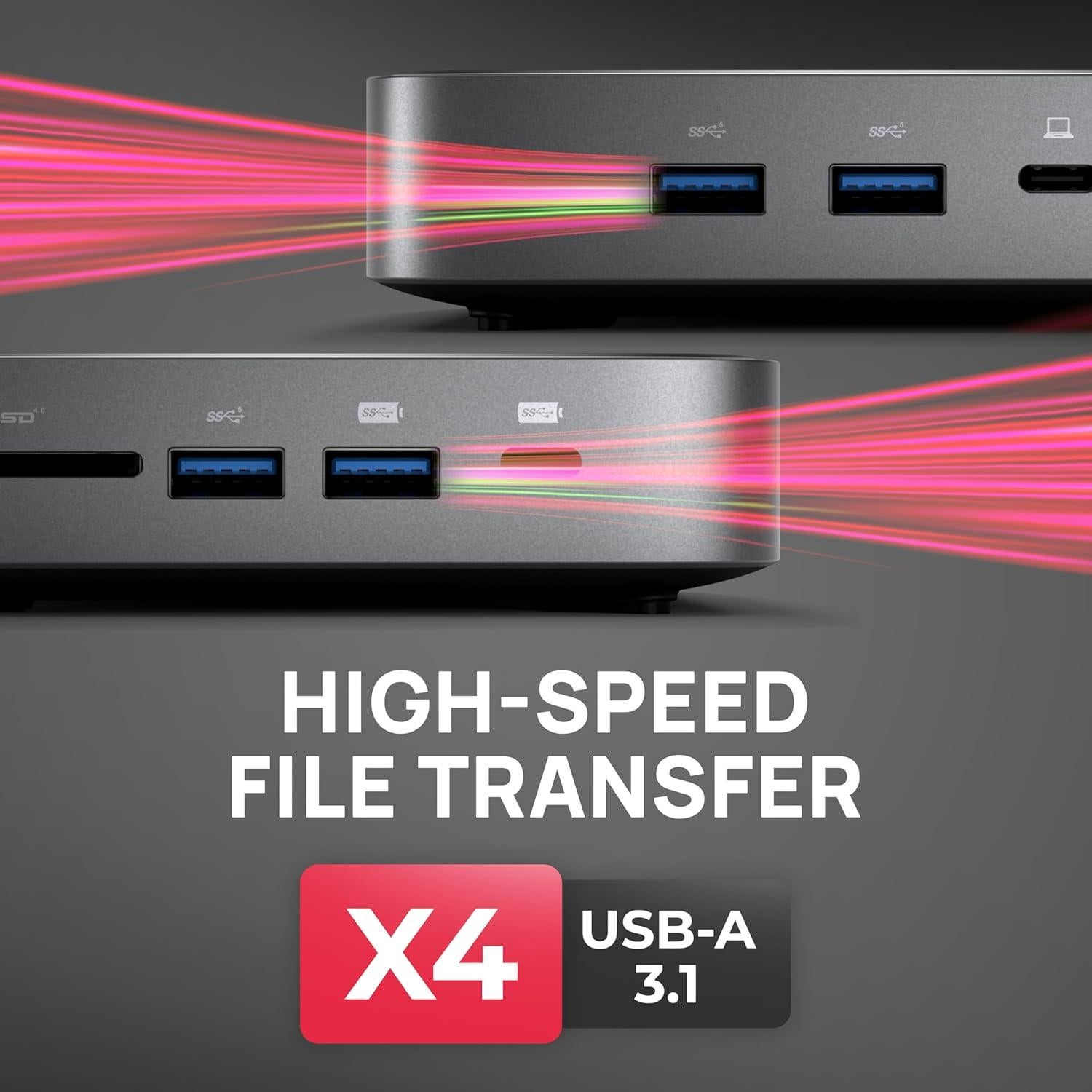 Estación de Acoplamiento Brydge Stone CORE 10 Puertos 100W