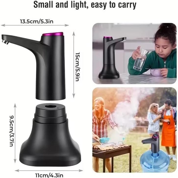 Dispensador de Agua PONDI USB 5 Galones Automático Blanco