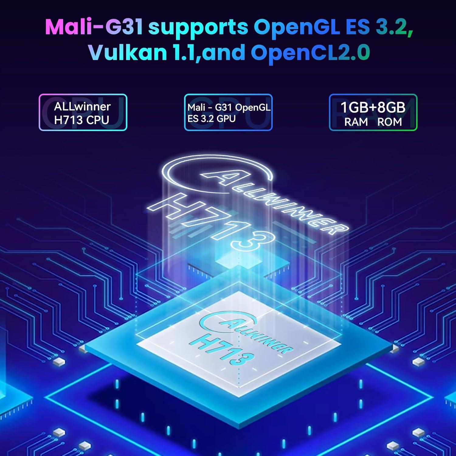Proyector Portátil Cosycost HY300 1080P 4K WiFi 6 8000 Lúmenes