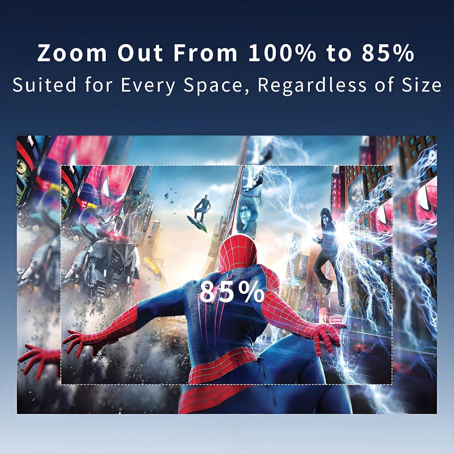 Proyector Mini BeeJovial HY300PRO WiFi Bluetooth 4K 1080P