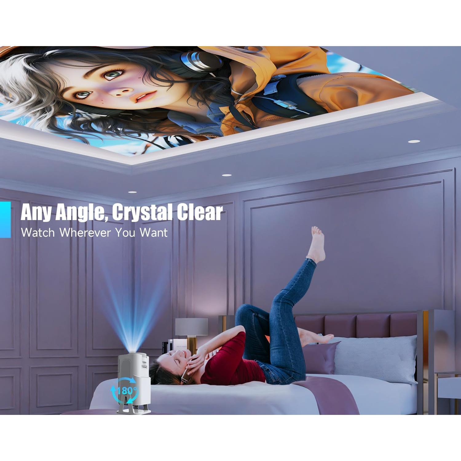 Proyector Mini Magcubic Wifi Bluetooth 1080P 4K Portátil