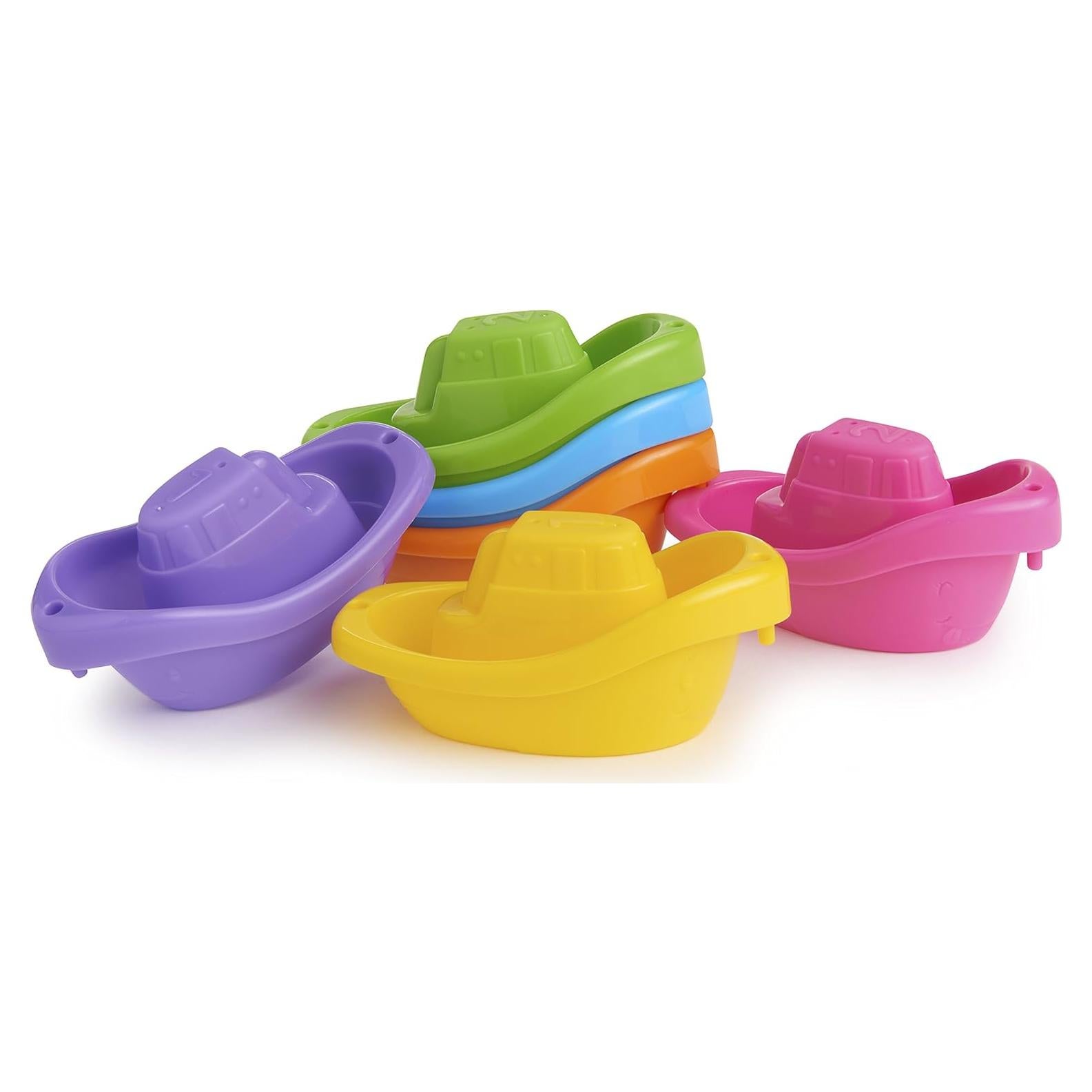 Juguete de Baño Munchkin Tren de Barcos 6 Piezas