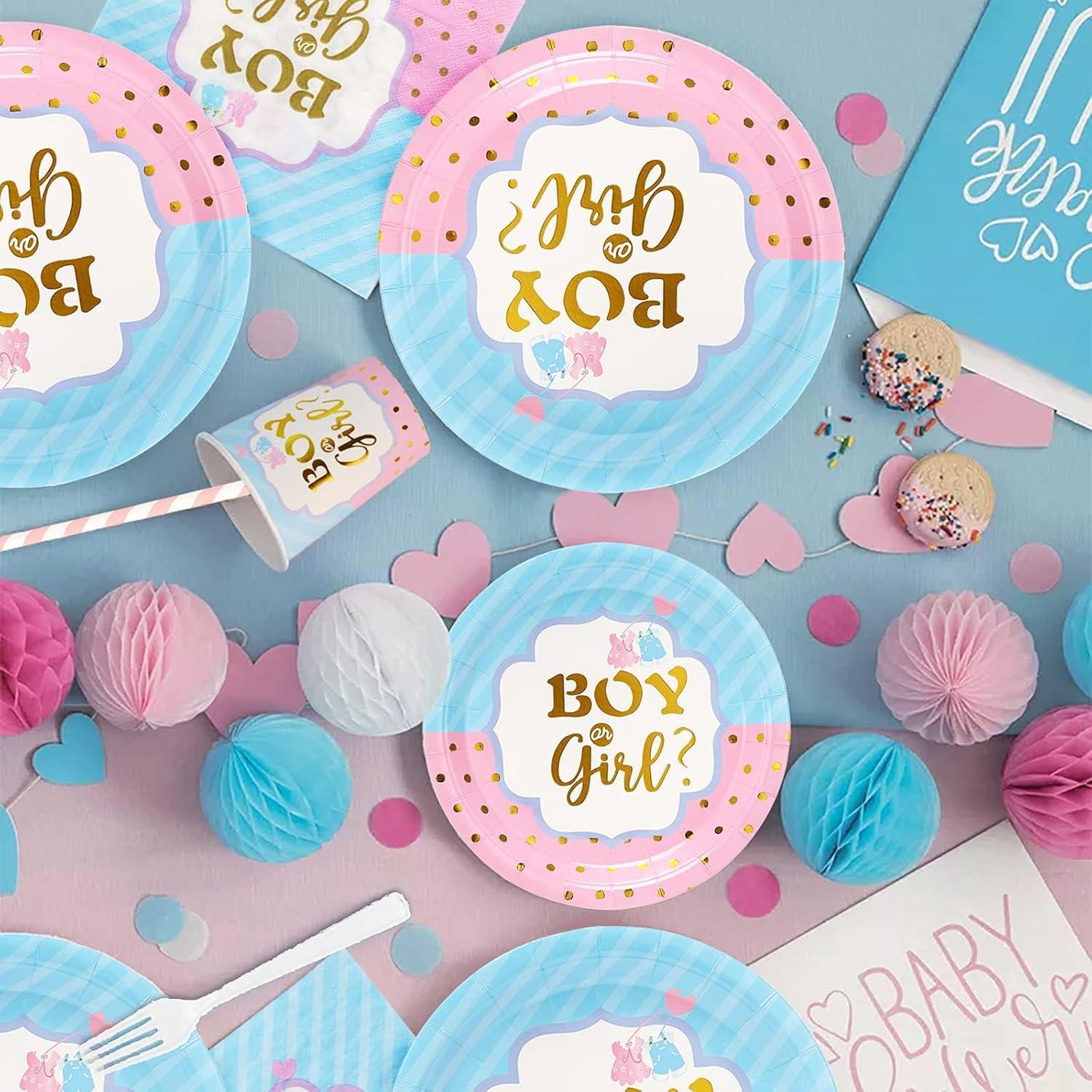 125 Piezas Decoración Revelación de Género Cheery Land