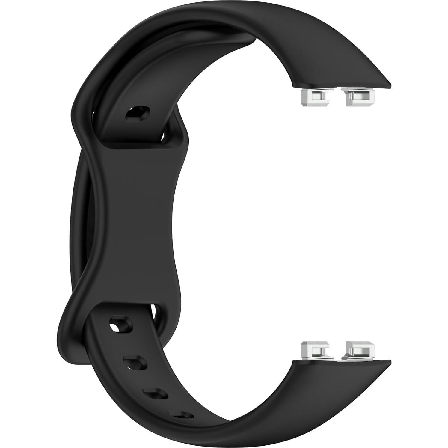 Correa de Silicona LOKEKE para Huawei Band 10/9/8 - Negra
