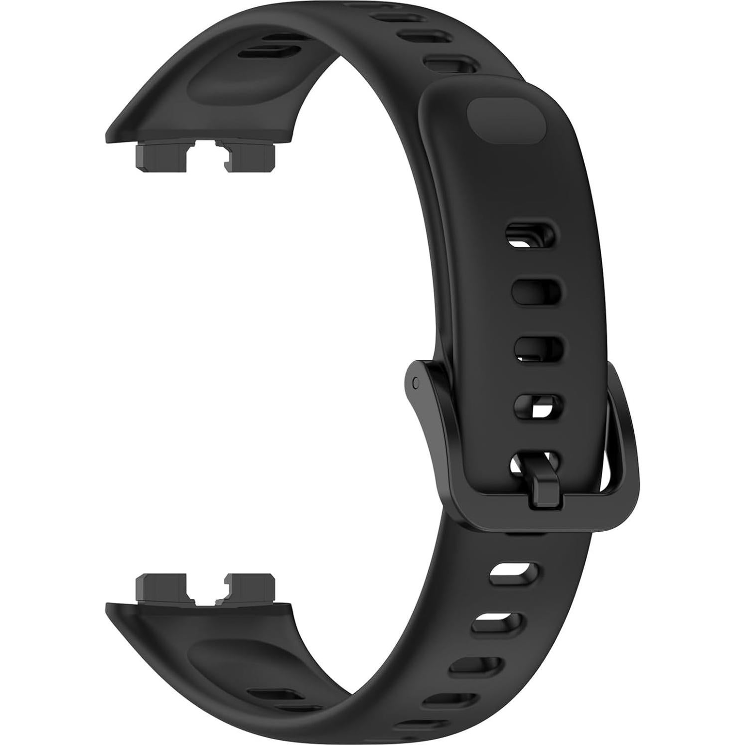 Correa de Silicona MOTONG para Huawei Band 10/9/8 - Negro